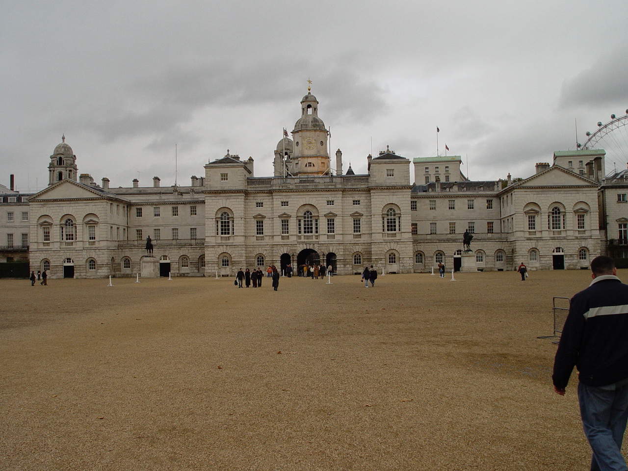 Horse Guards Parade (foreground) and Horse Guards building (rear)