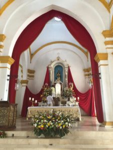 Altar of the Church of the Immaculate Conception in Mompox, Bolívar, Colombia