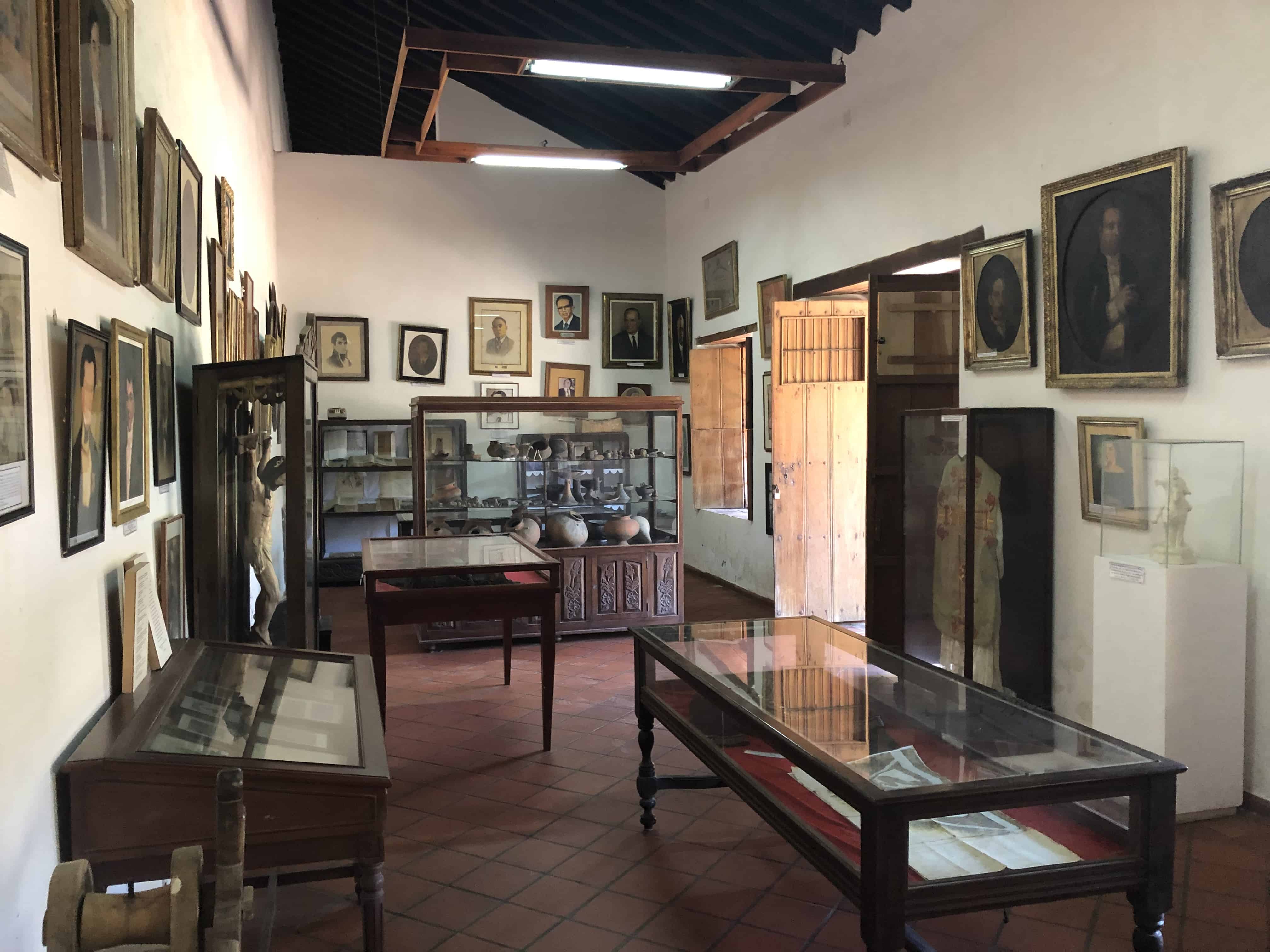 Historical exhibit in the Cultural Center of Mompox, Bolívar, Colombia