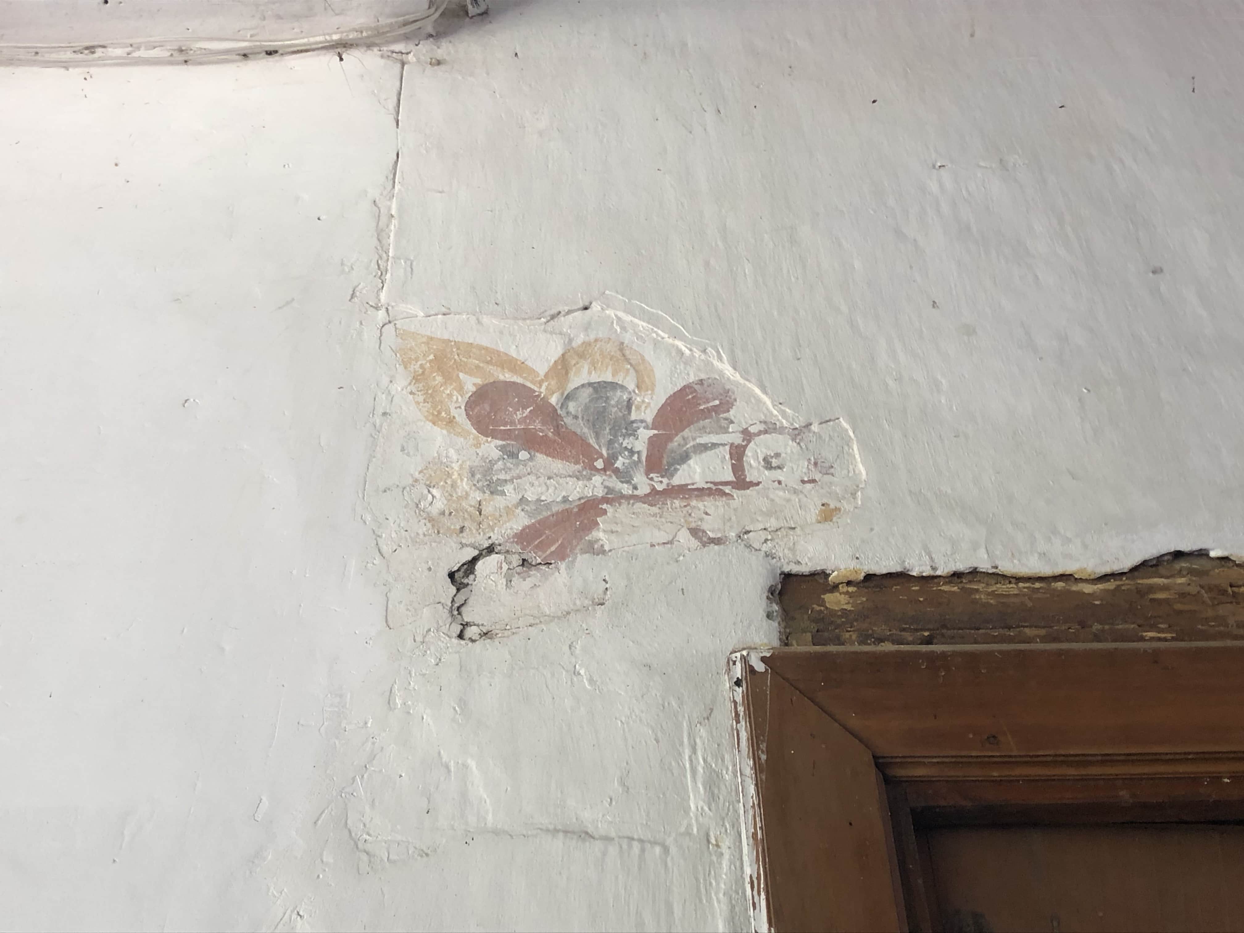 Fresco in the Cultural Center of Mompox, Bolívar, Colombia