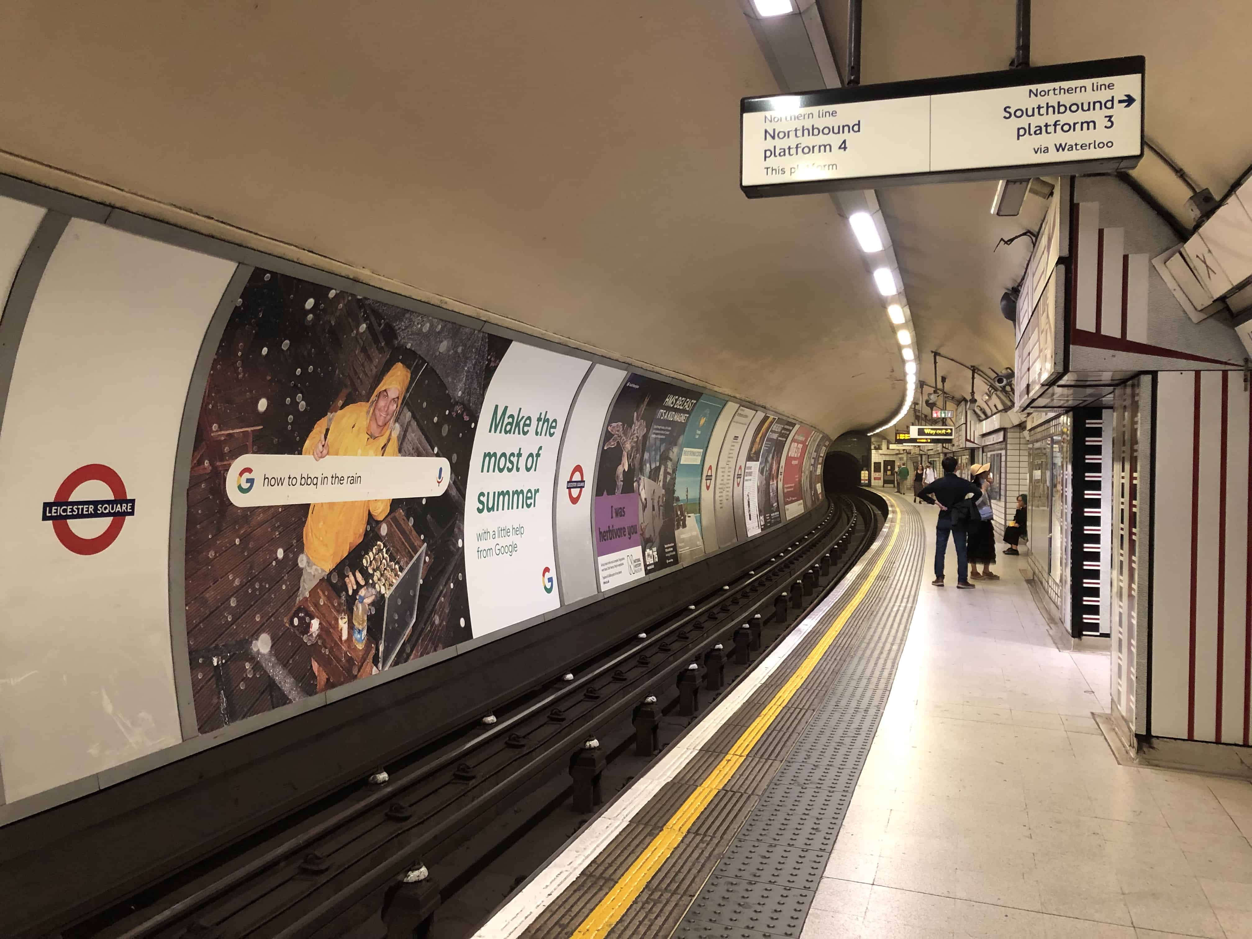 Leicester Square Tube Station