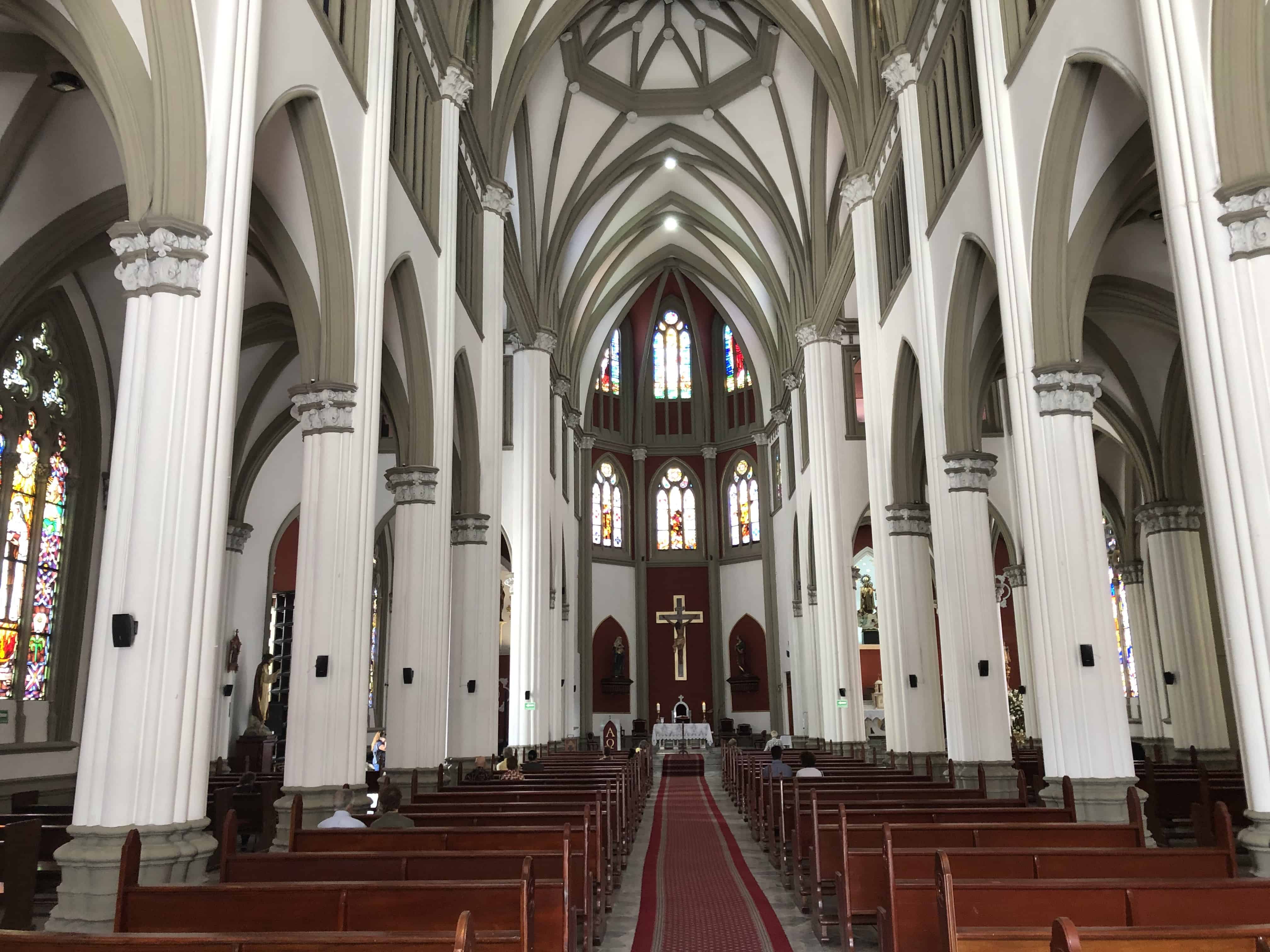 Nave of Our Lady of Mount Carmel in Pereira, Risaralda, Colombia