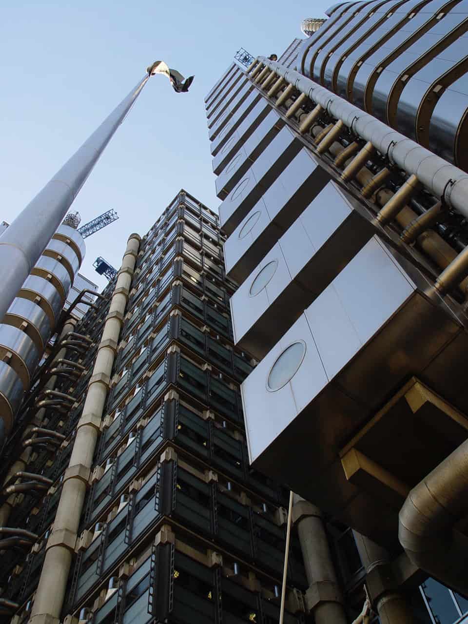 Lloyd's Building in the City of London, England