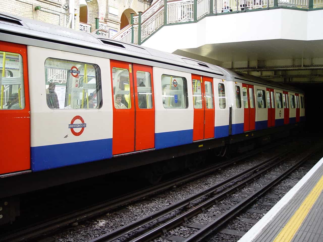 Bayswater Tube Station in London, England