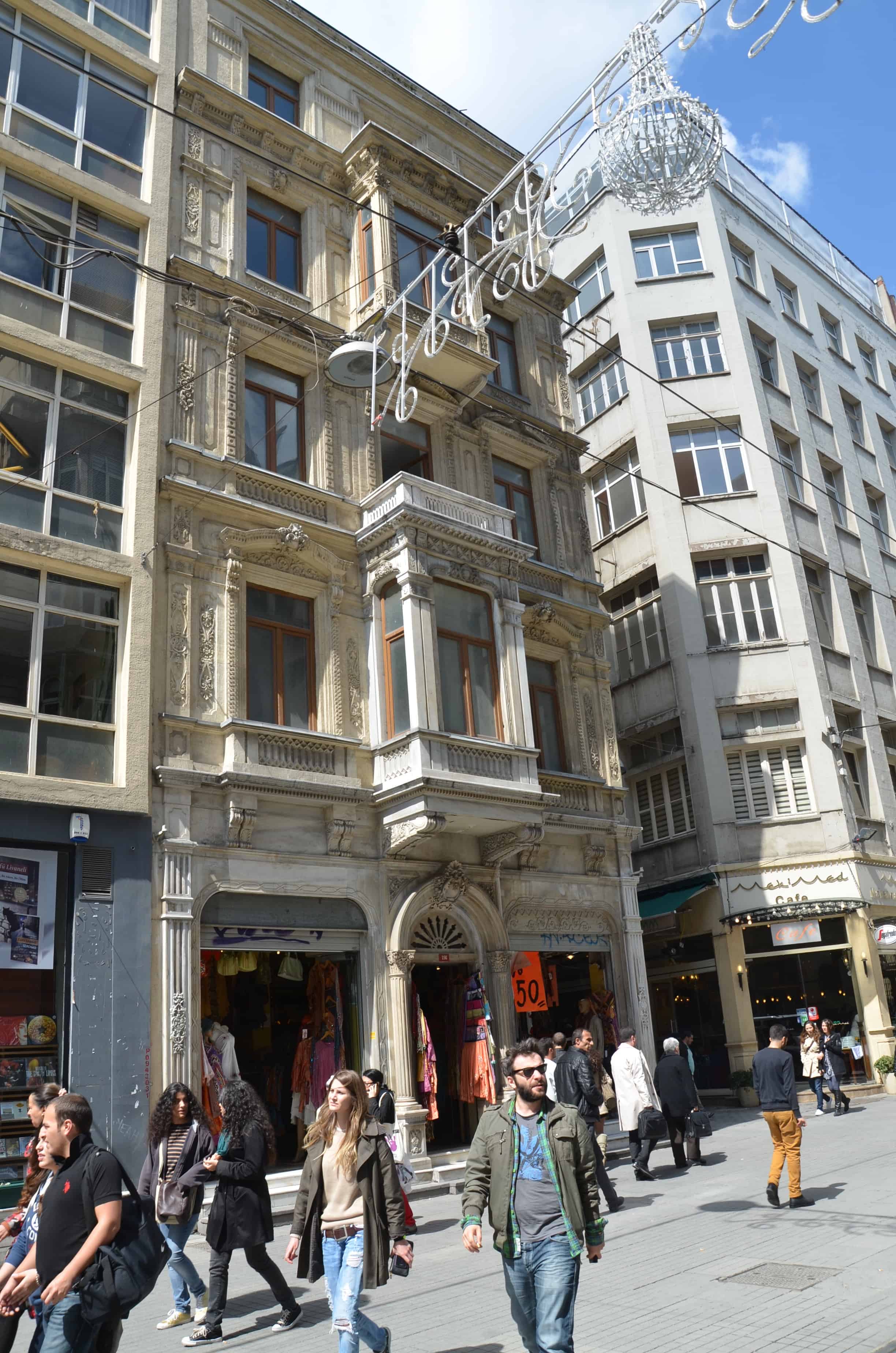 156 Istiklal on Istiklal Street in Istanbul, Turkey