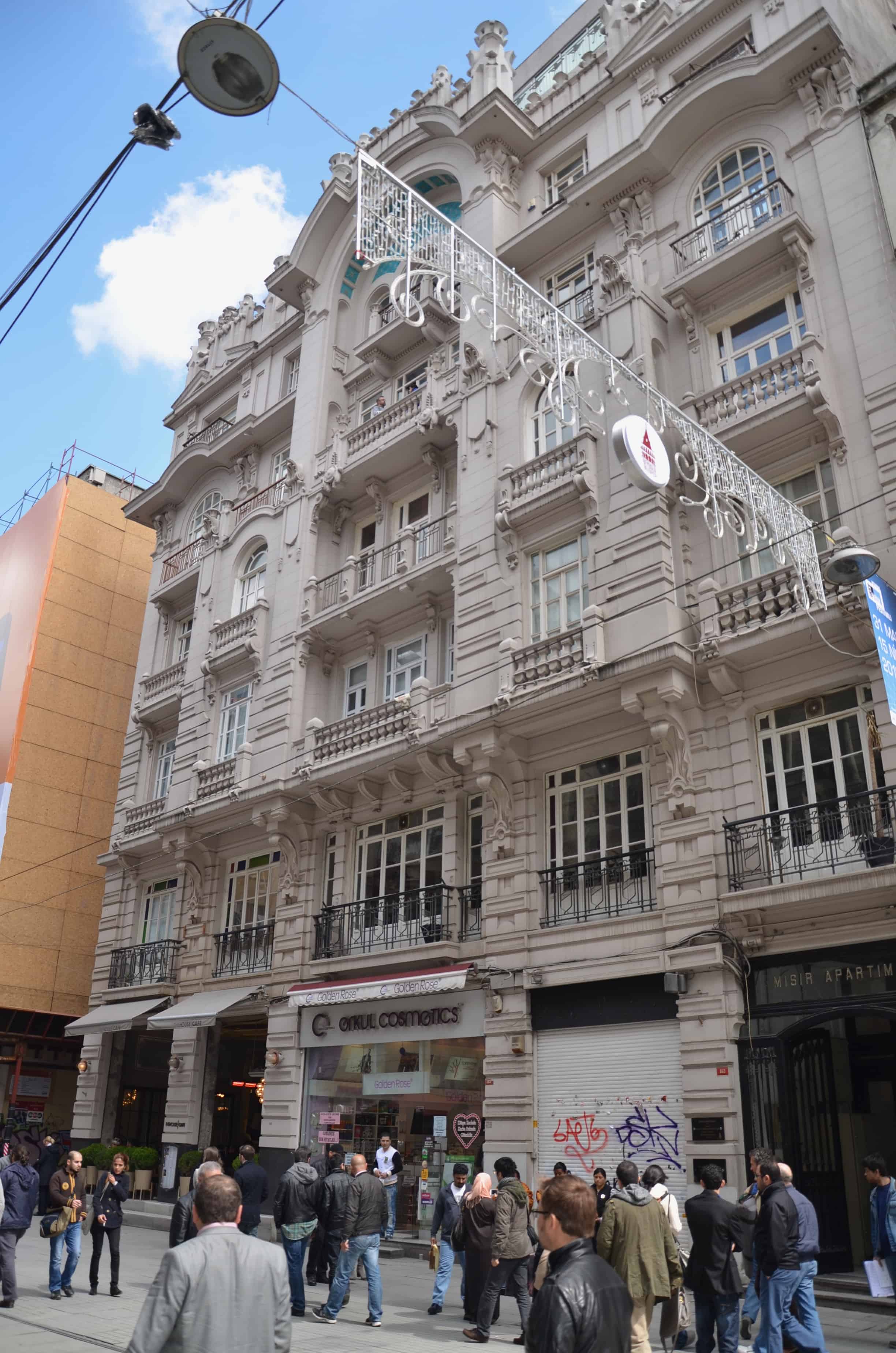 Egypt Apartment on Istiklal Street in Istanbul, Turkey