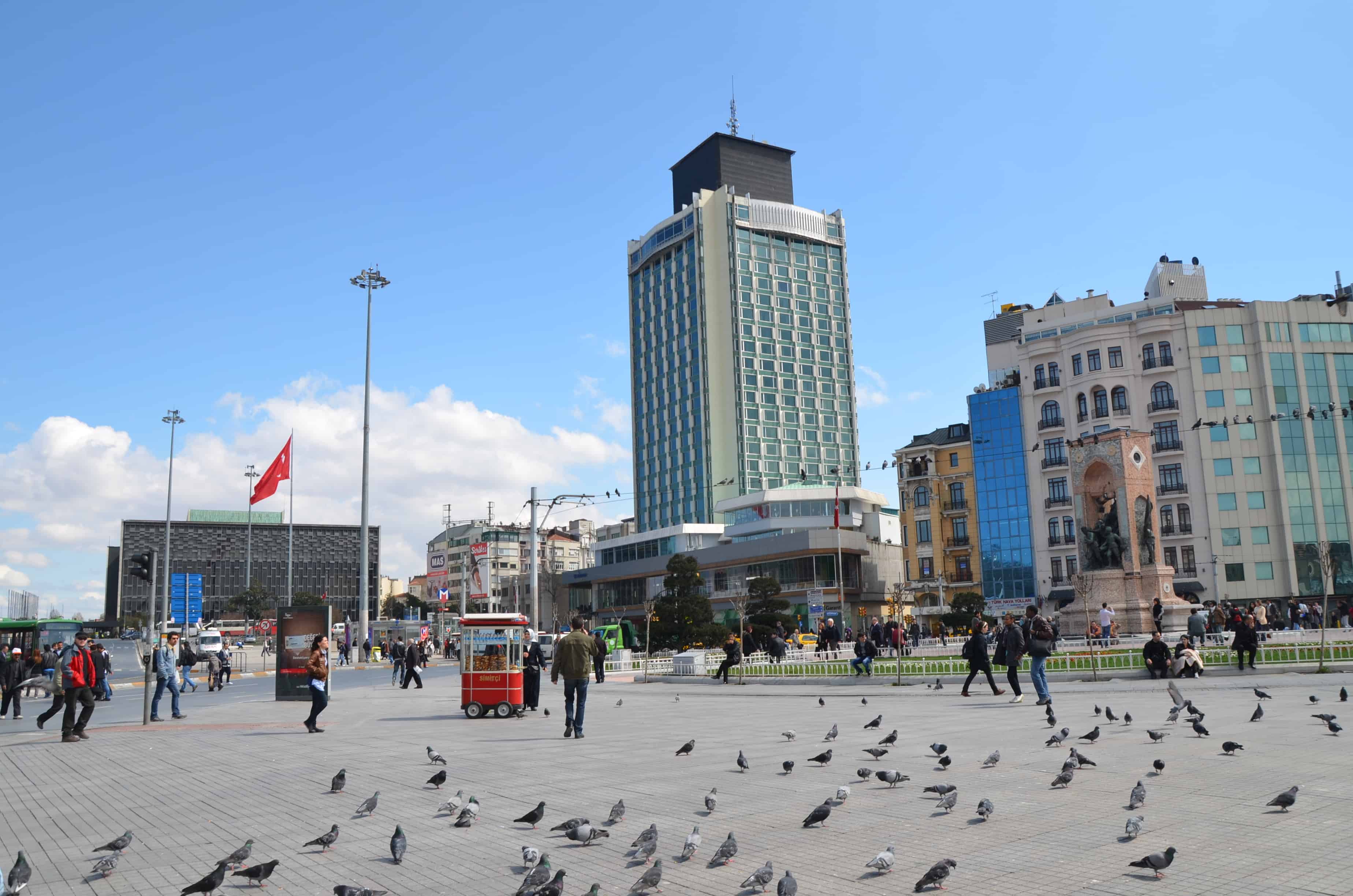 Taksim Square in April 2012