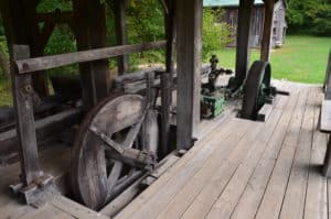 Saw mill at Deep River County Park in Hobart, Indiana