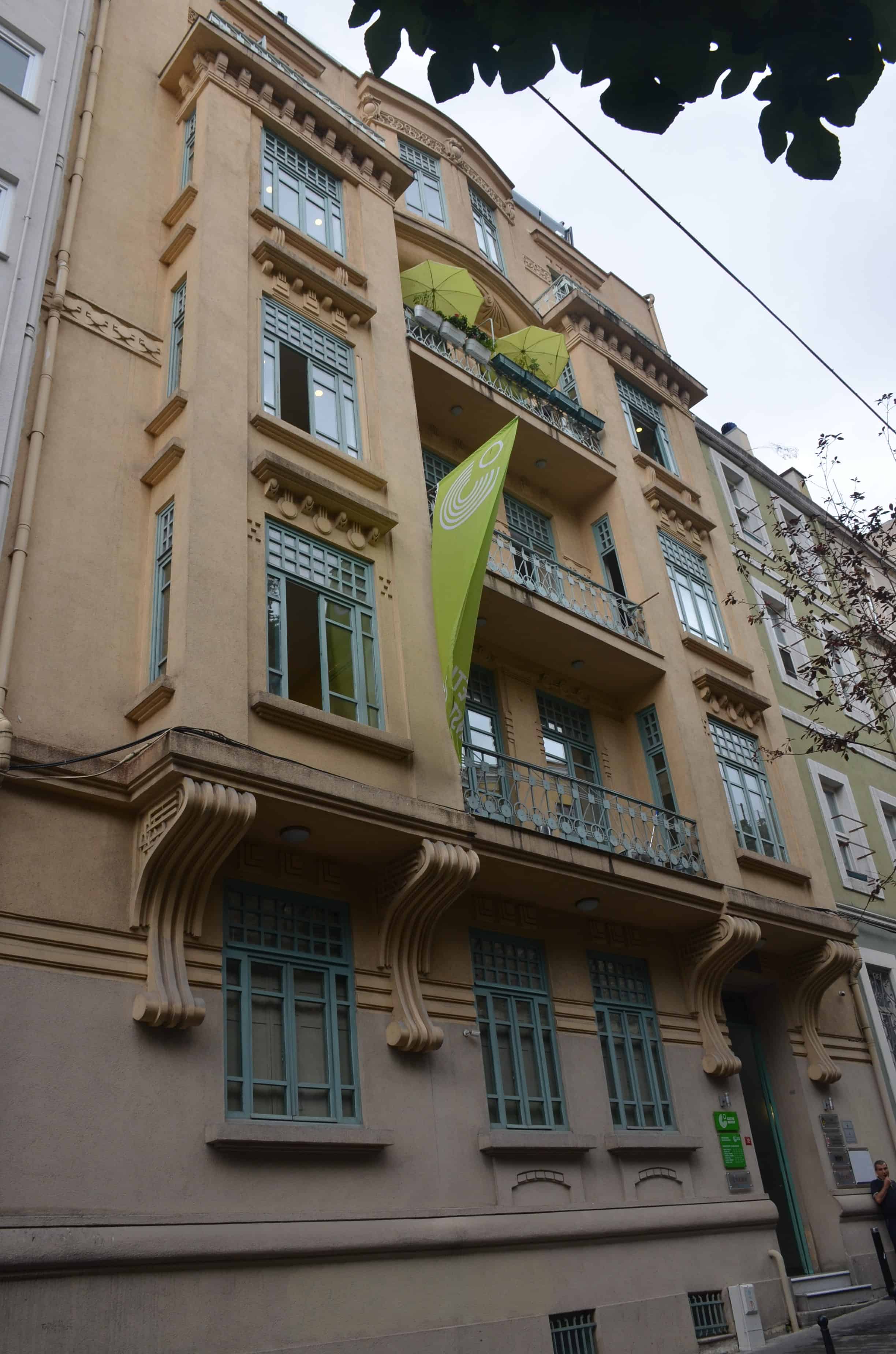 Goethe Institute on Yeni Çarşı Street in Istanbul, Turkey