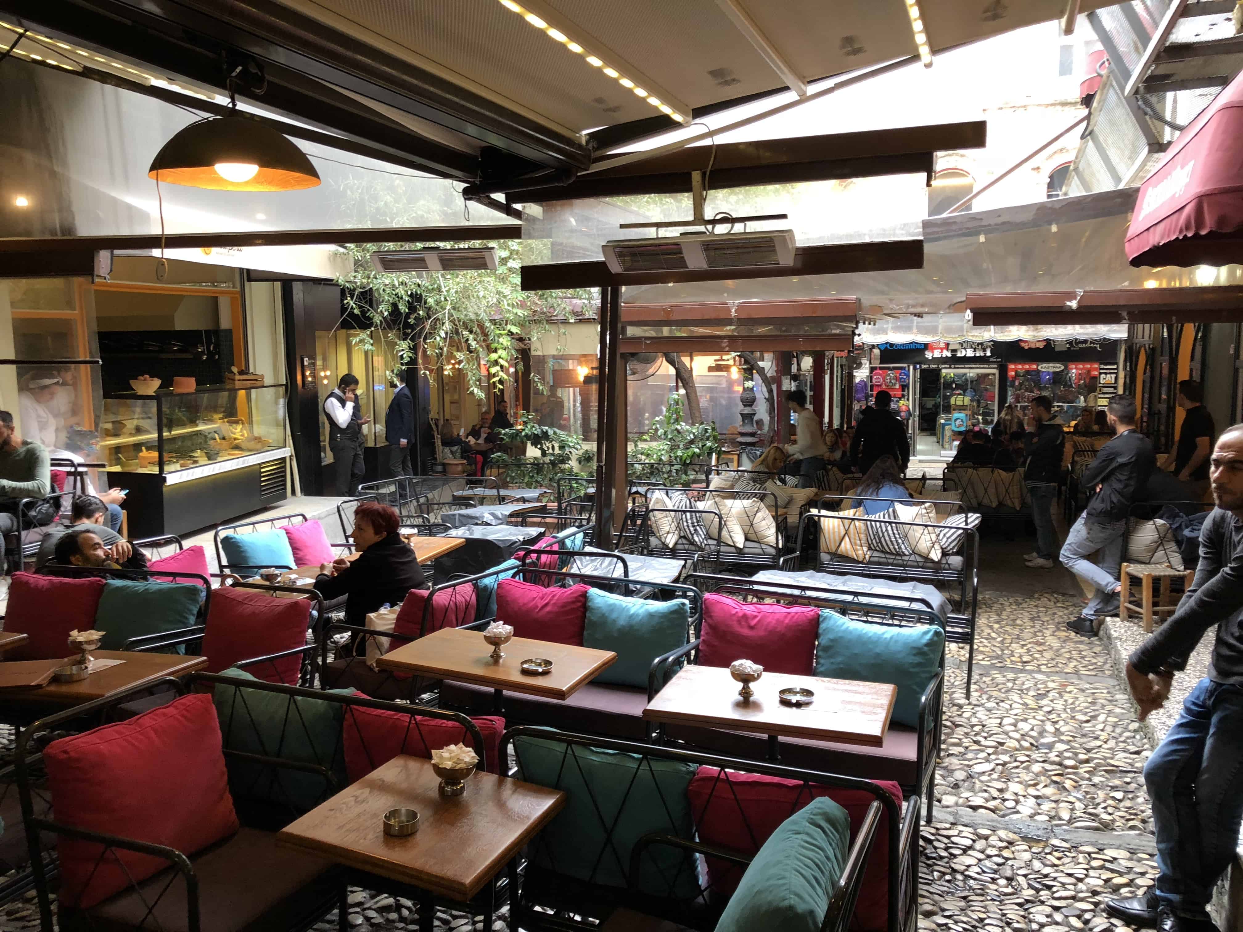 Cafés at Hazzopulo Passage