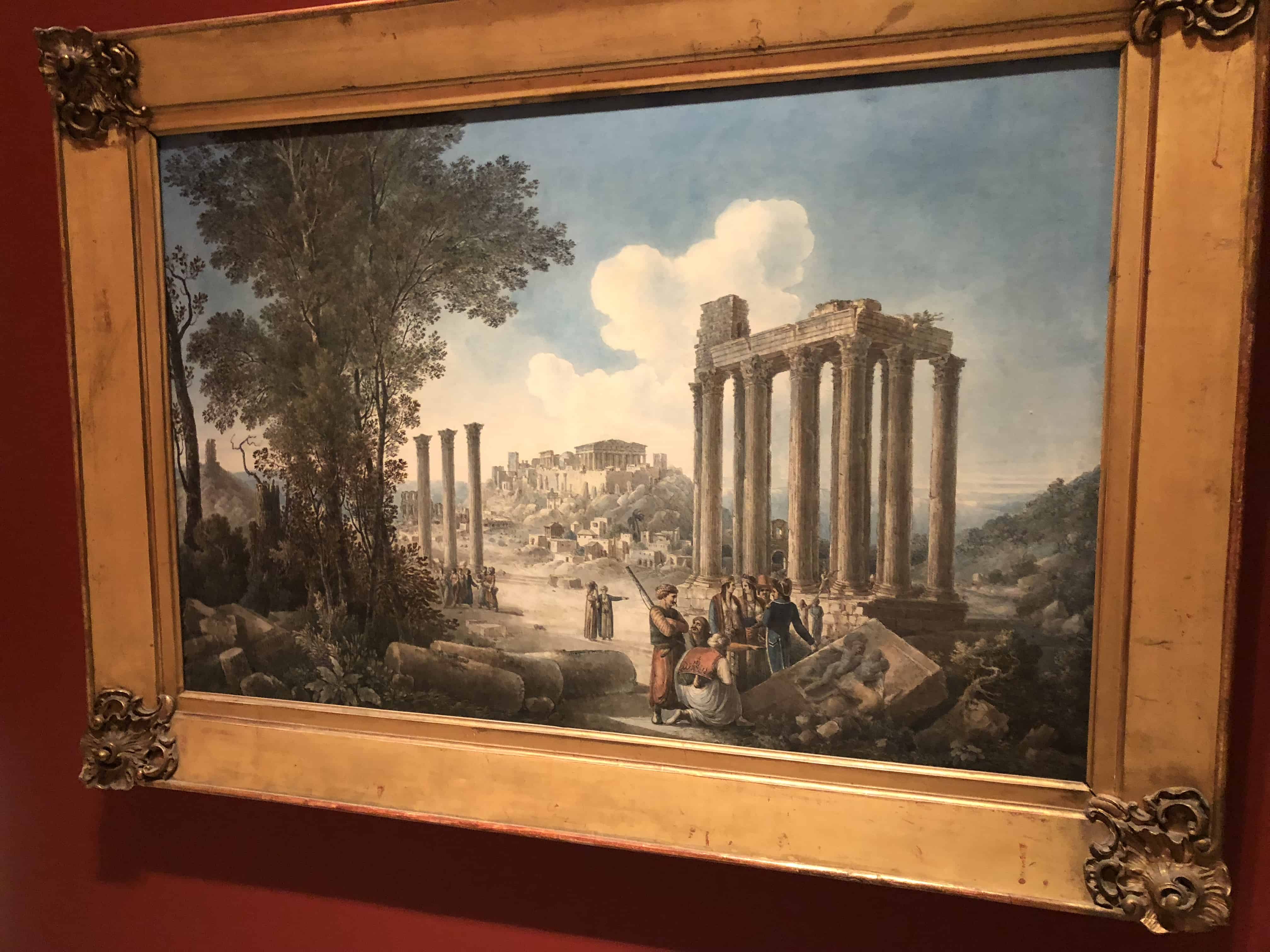 Athens at the Pera Museum in Istanbul, Turkey