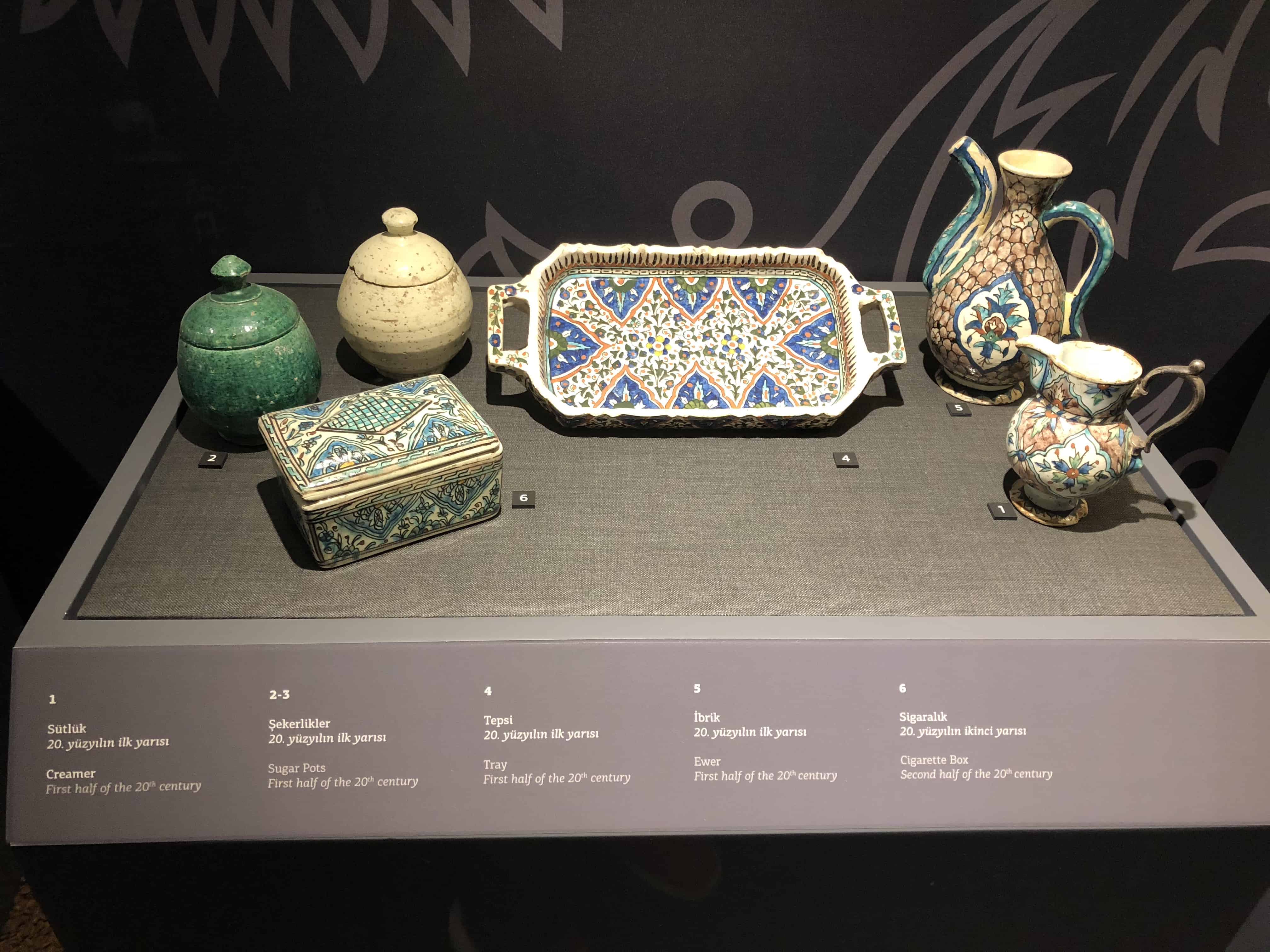 20th century Kütahya ceramics