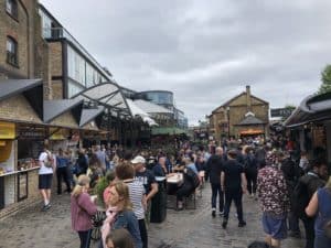 Crowds at Camden Market