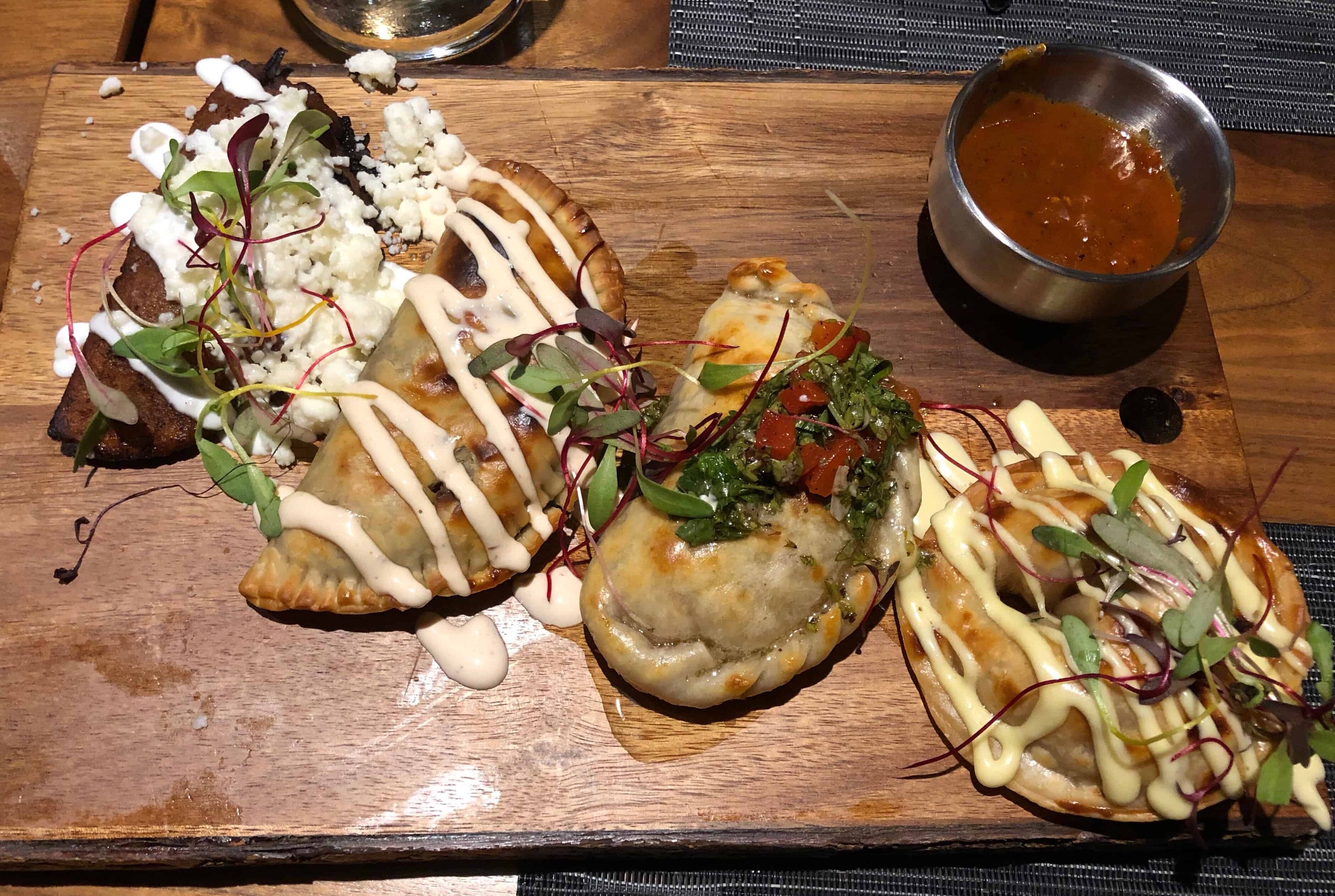 Empanadas at Provecho Latin Provisions in Crown Point, Indiana
