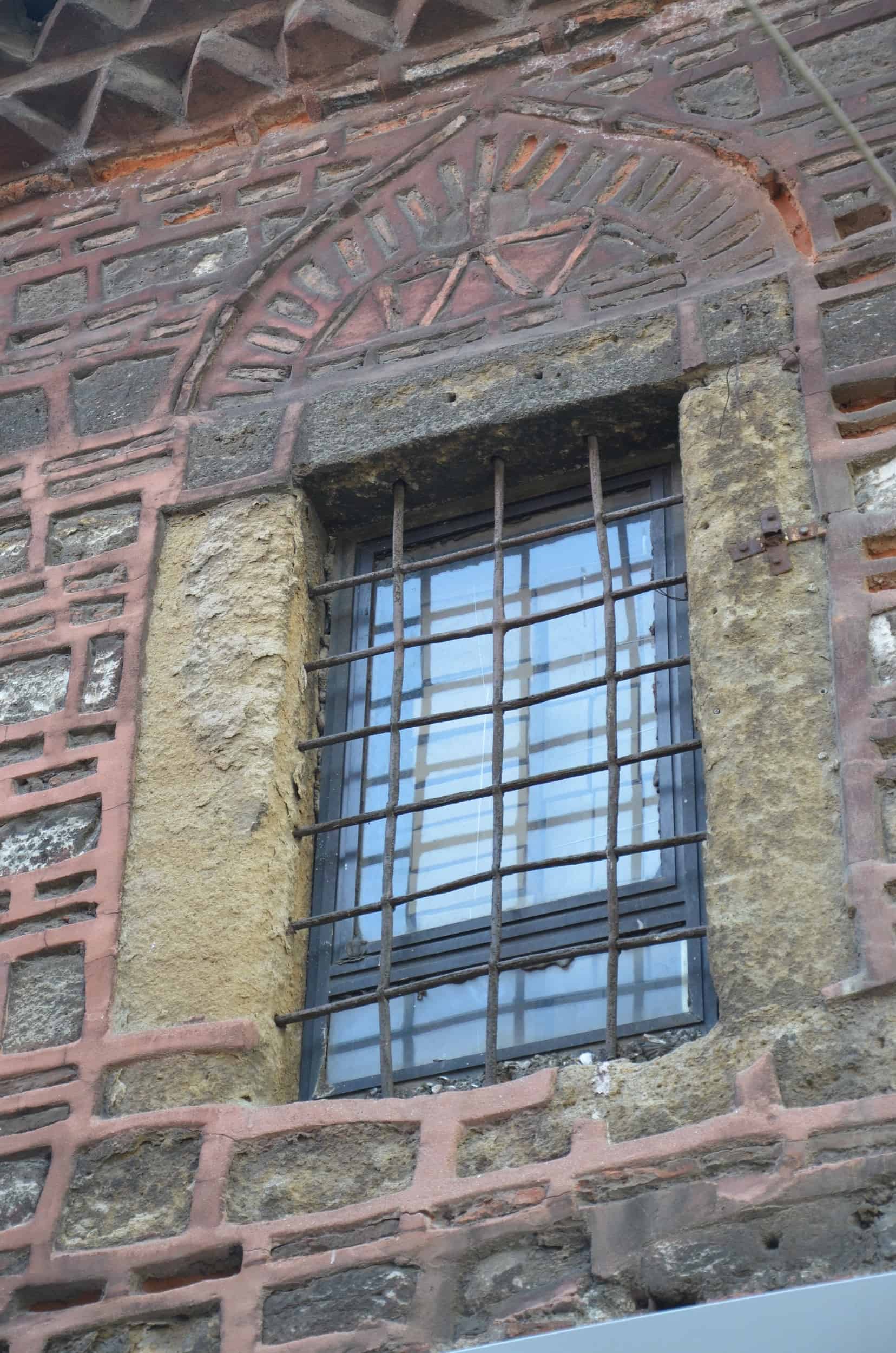 Window on the Genoese Courthouse
