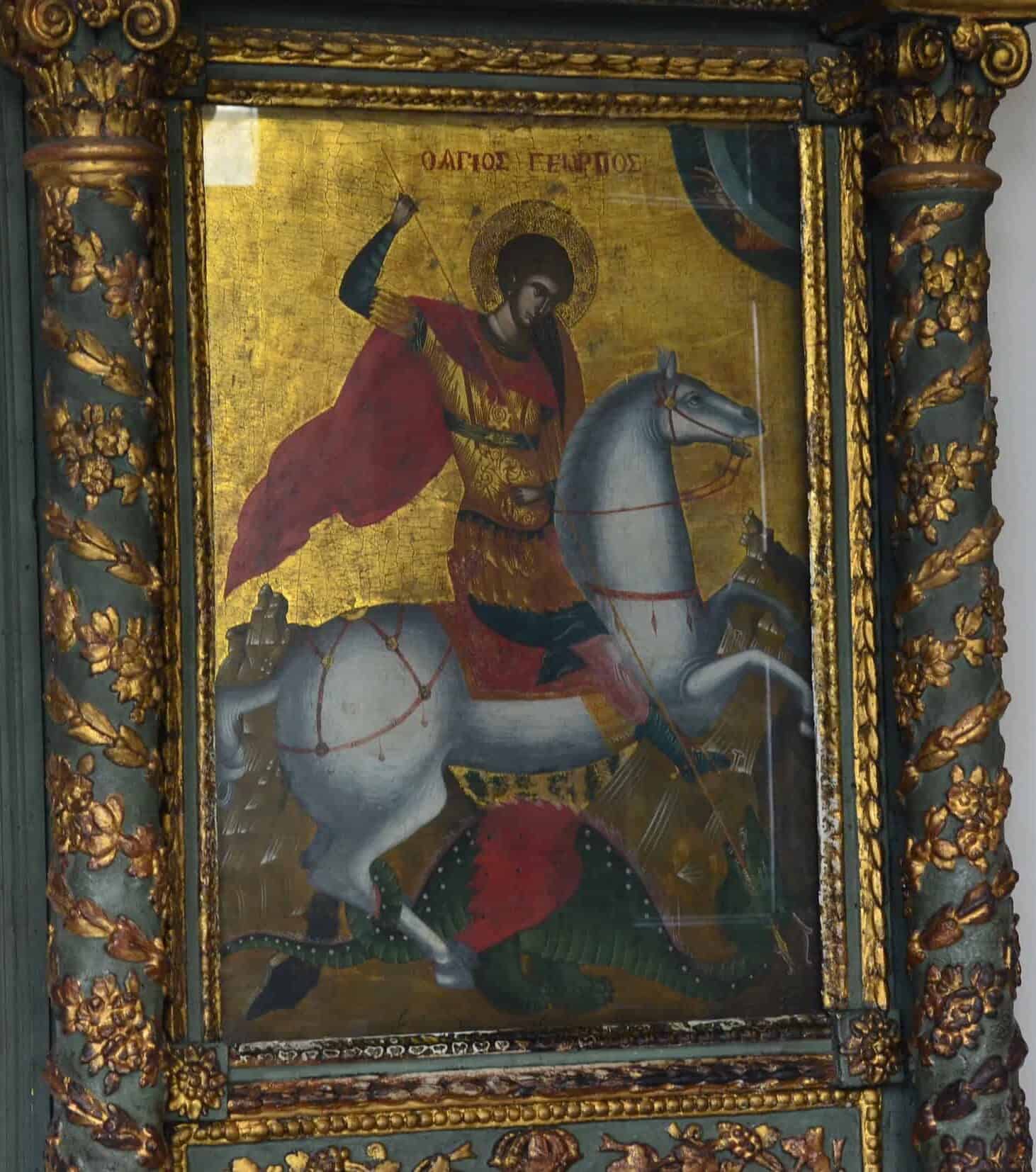 Icon of St. George at the Church of St. George