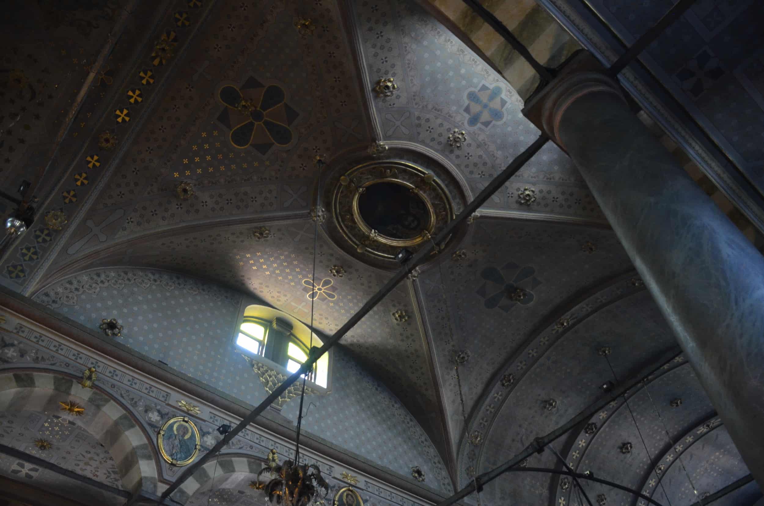 Ceiling at the Church of St. George