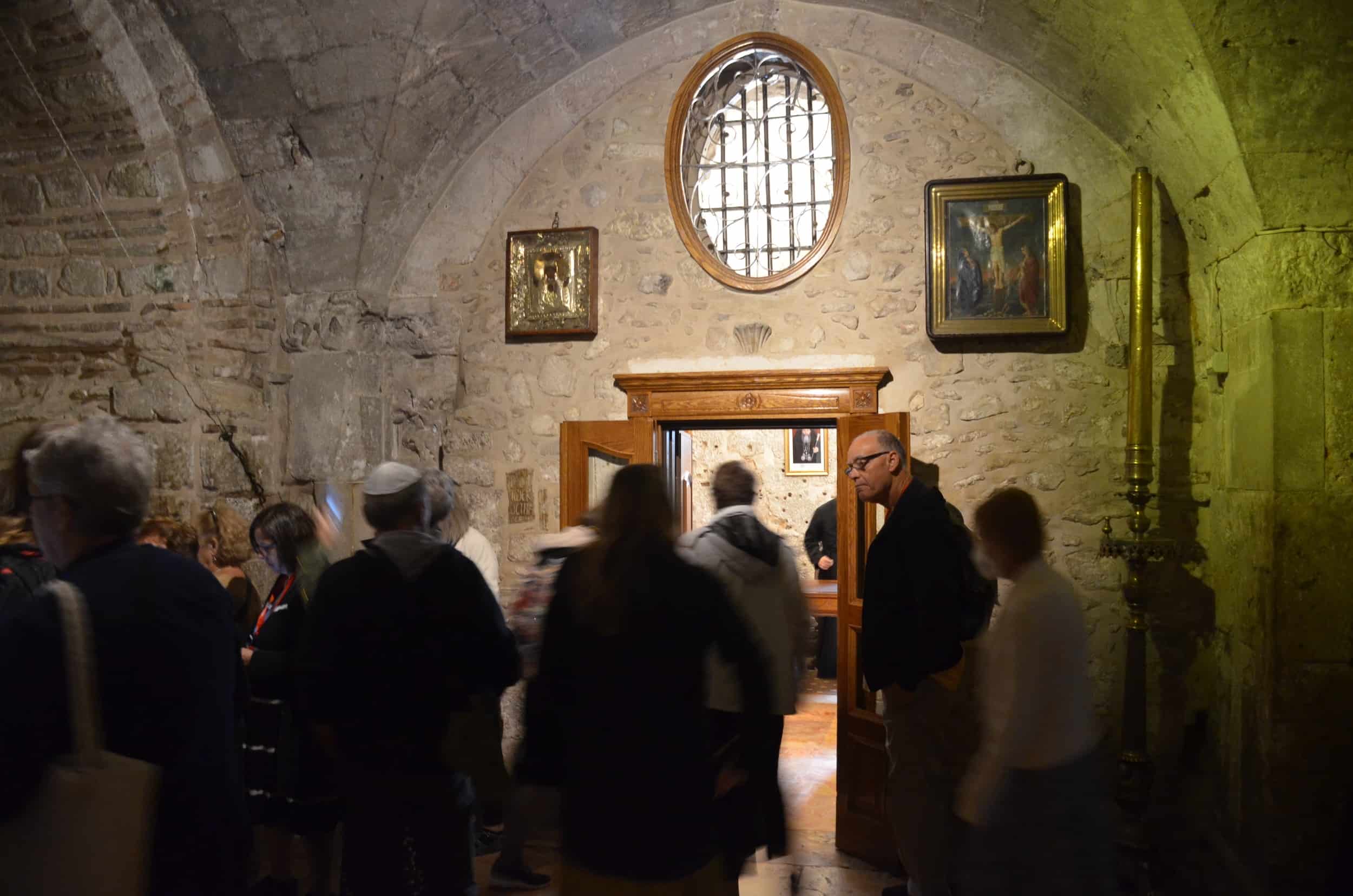 Door to the Greek Orthodox Treasury