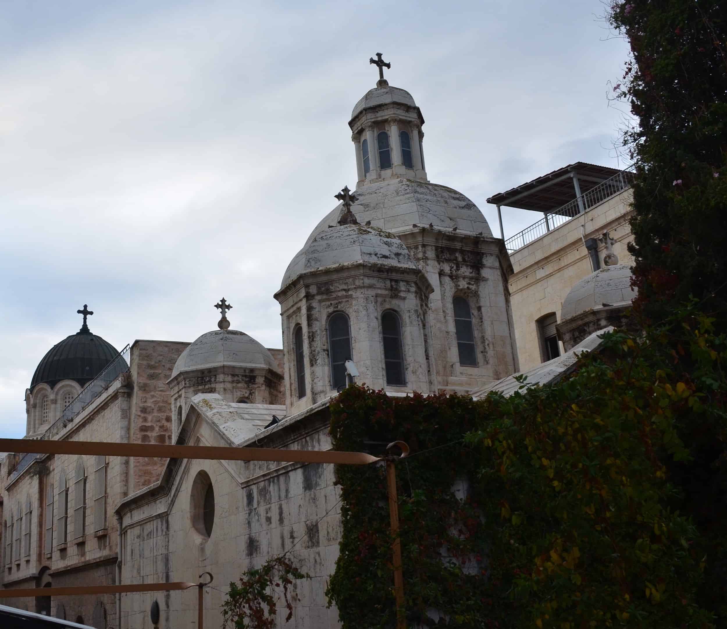Church of the Condemnation at the Monastery of the Flagellation in Jerusalem