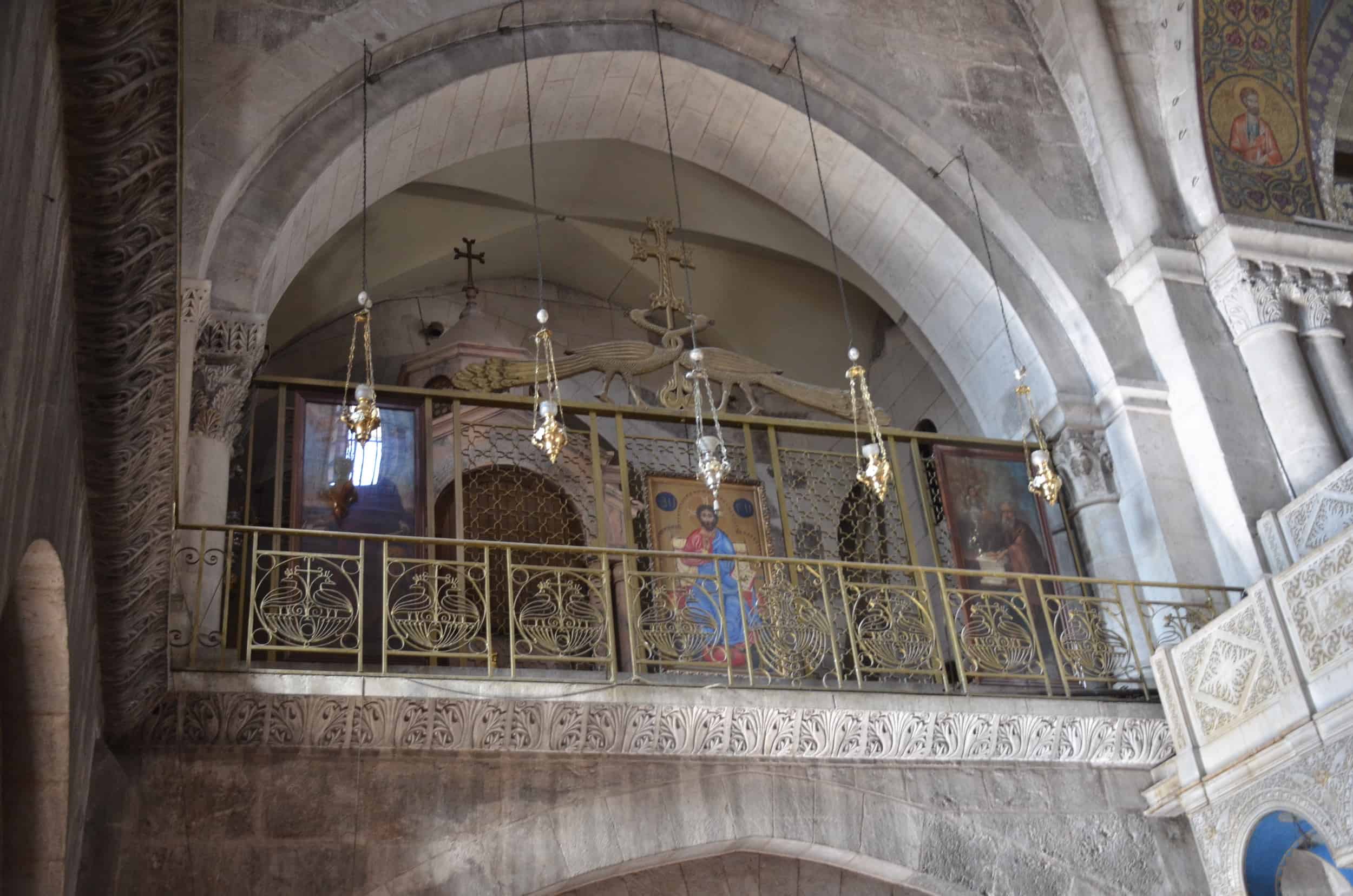 Balcony of the Armenian monastery