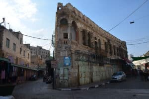 Historic building in Hebron, Palestine