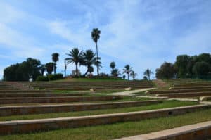 Amphitheater at the HaPisgah Gardens in Jaffa, Tel Aviv, Israel