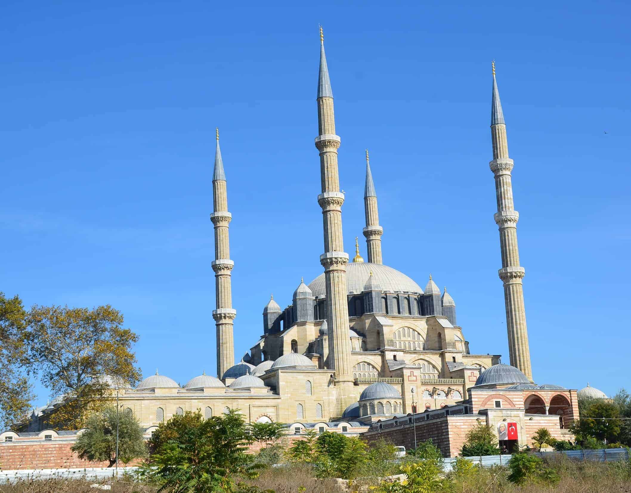 Selimiye Mosque in Edirne, Turkey