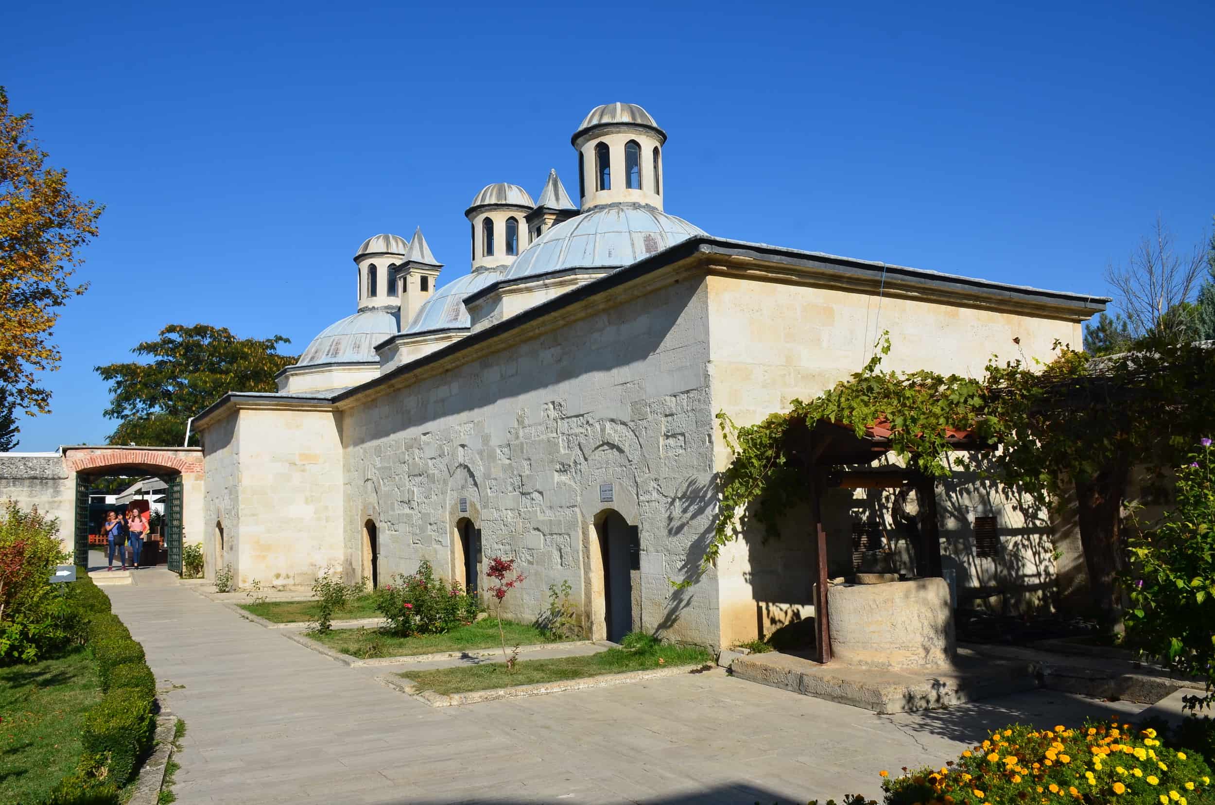 Service rooms at the Complex of Bayezid II Health Museum in Edirne, Turkey