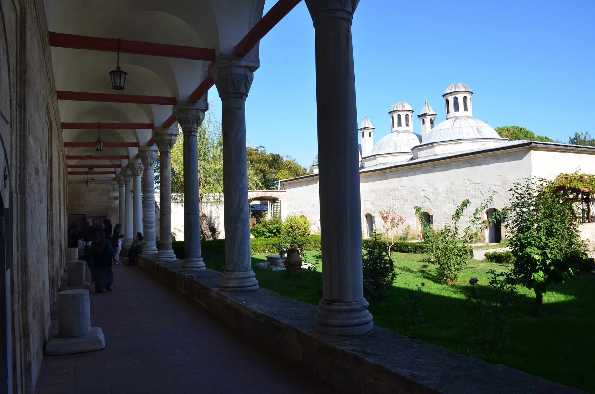 Polyclinic rooms at the Complex of Bayezid II Health Museum in Edirne, Turkey