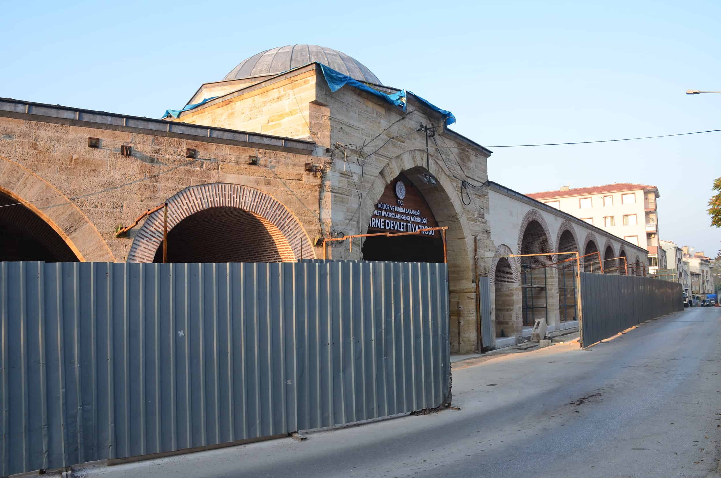 Ekmekçizade Ahmed Pasha Caravanserai in Edirne, Turkey