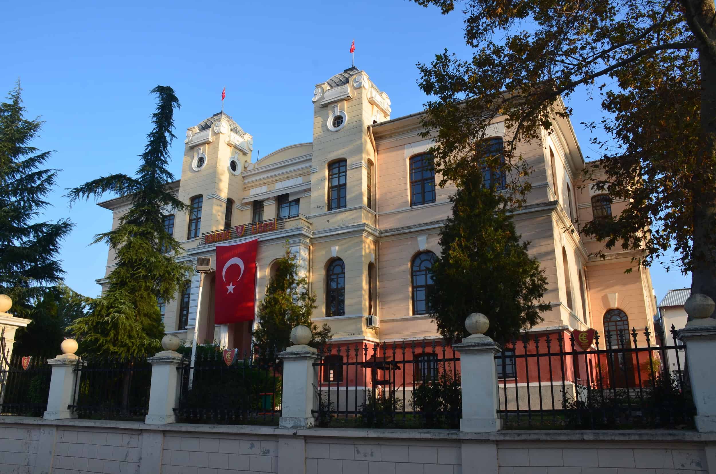 Edirne High School in Edirne, Turkey