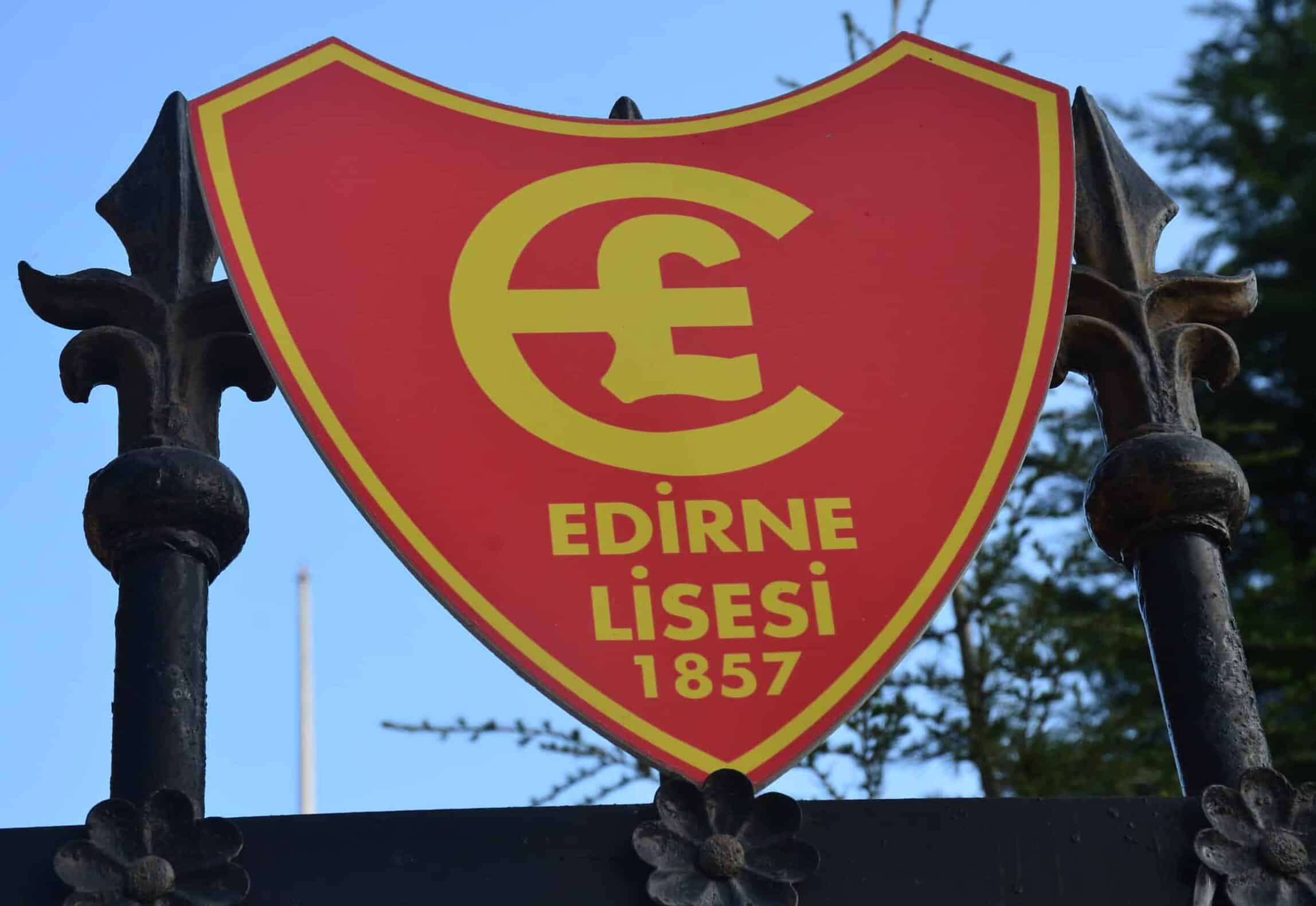 Emblem of Edirne High School