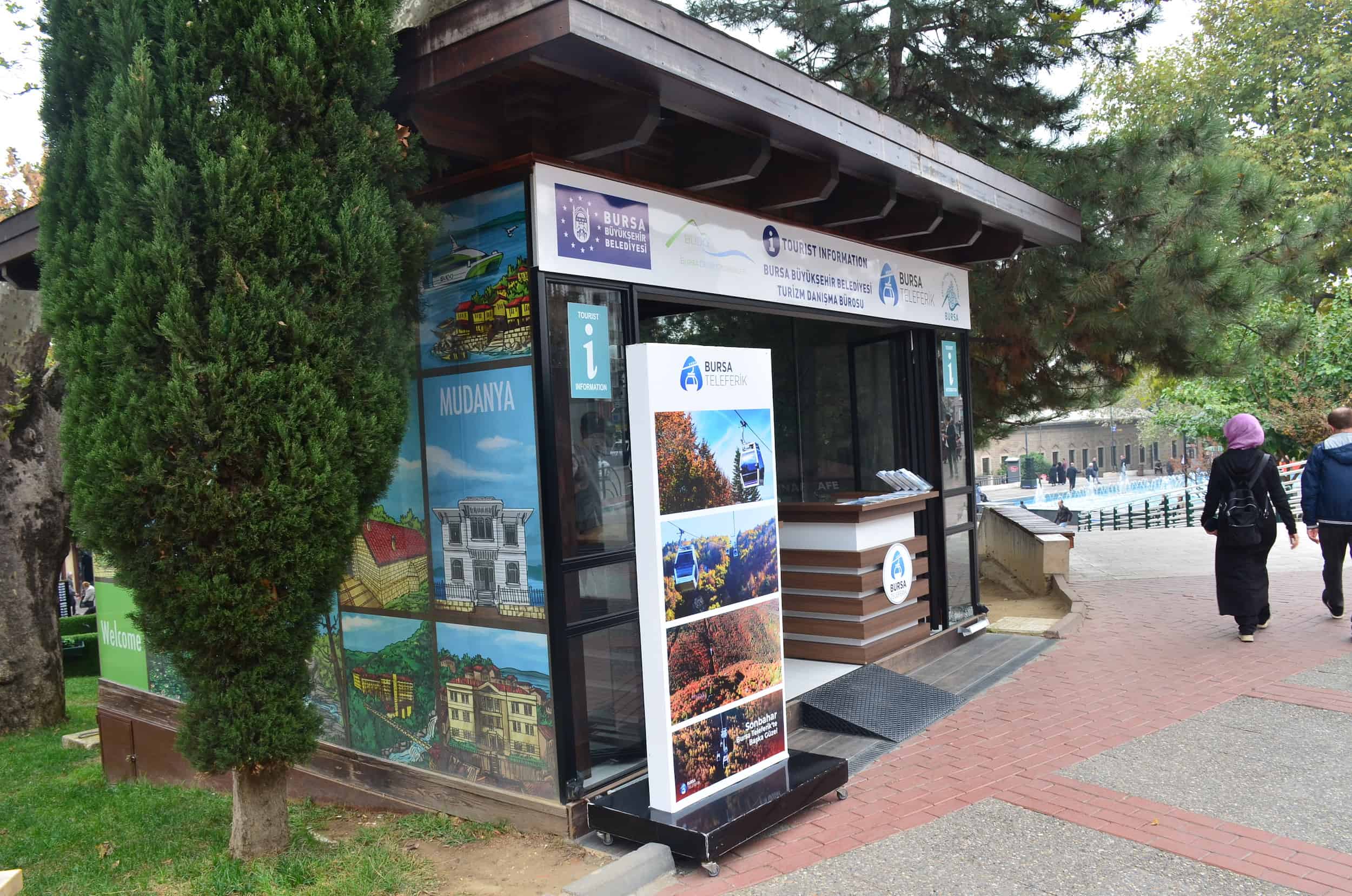 Tourist info booth