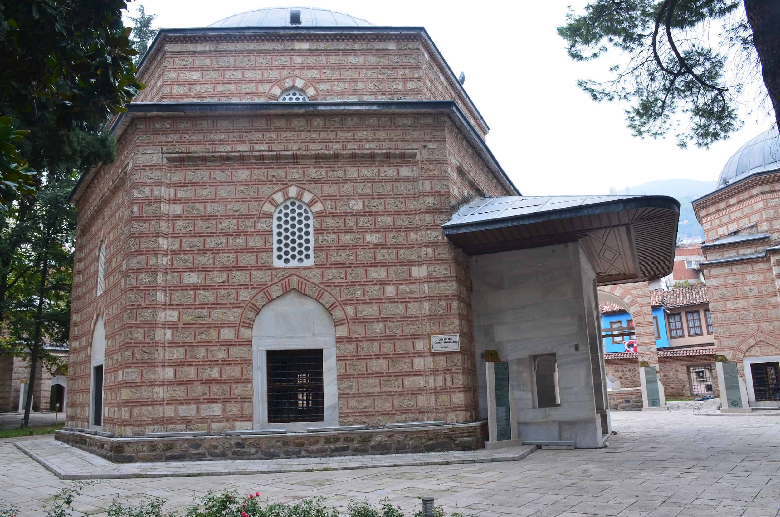 Tomb of Cem Sultan at the Muradiye Complex in Bursa, Turkey