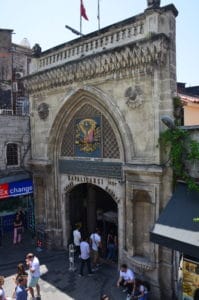 Nuruosmaniye Gate at the Grand Bazaar in Istanbul, Turkey