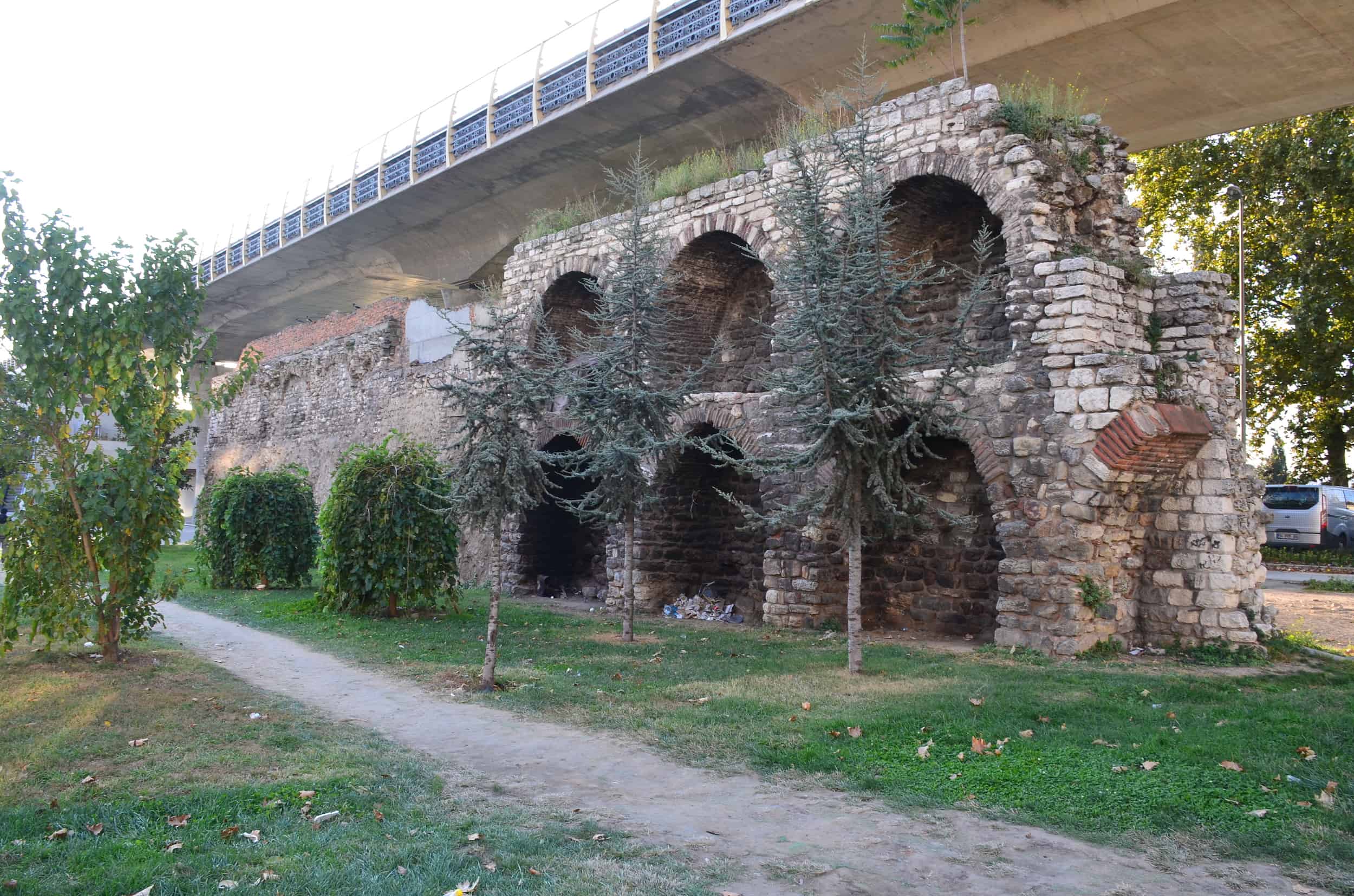 Remaining Genoese wall