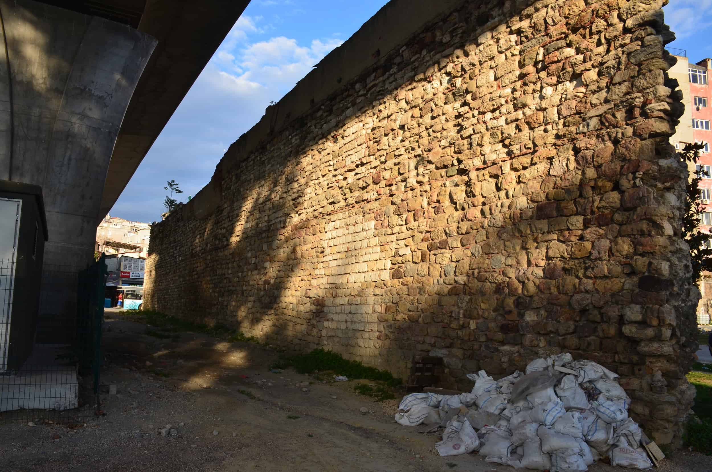 Remaining Genoese wall