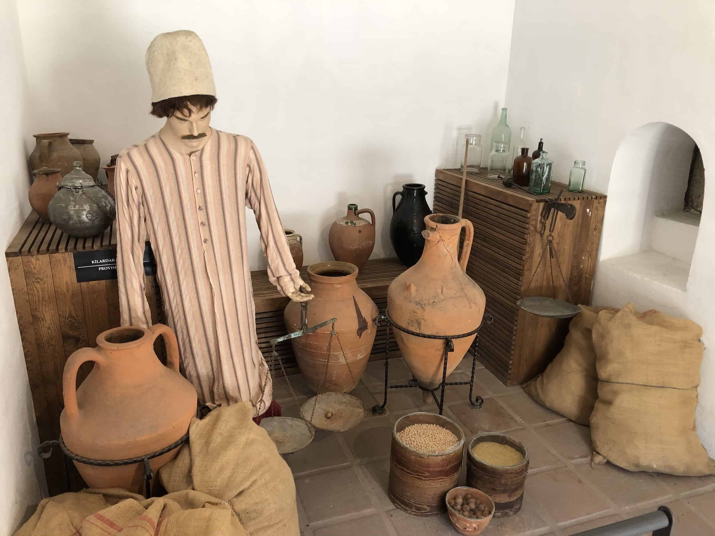 Pantry at the Complex of Bayezid II Health Museum in Edirne, Turkey