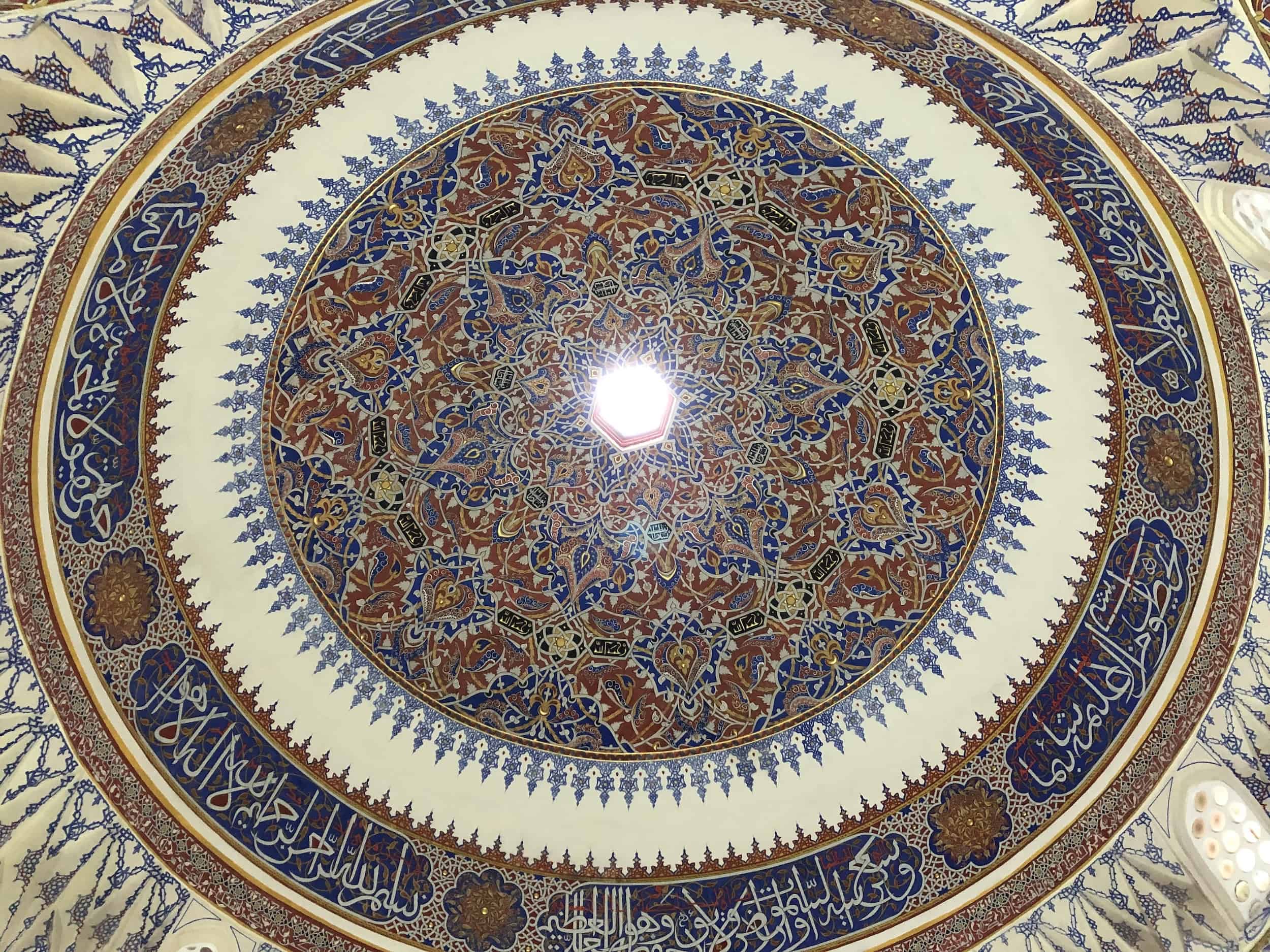 Dome of the tomb of Cem Sultan at the Muradiye Complex in Bursa, Turkey