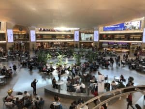Terminal 3 at Ben Gurion Airport in Israel