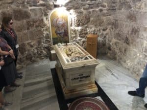 Crypt at the Church of St. George in Lod, Israel