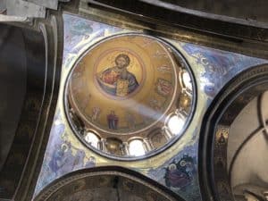 Dome of the Catholicon at the Church of the Holy Sepulchre in Jerusalem