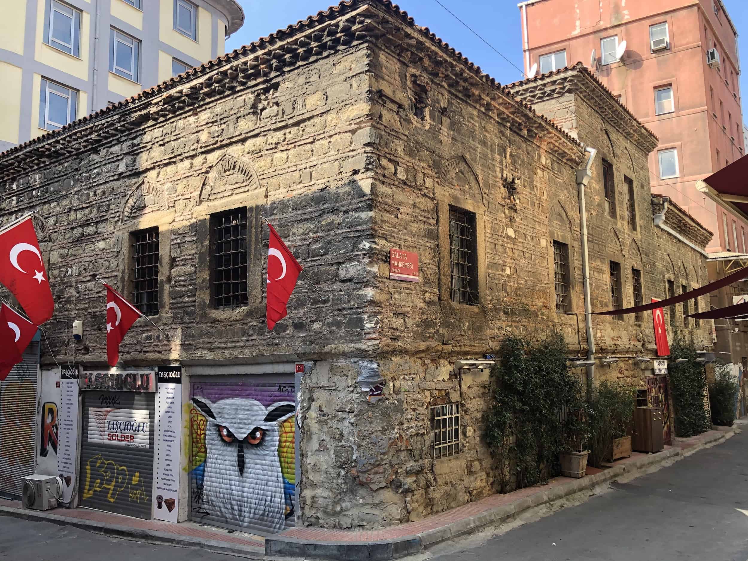 Genoese Courthouse in Karaköy, Istanbul, Turkey