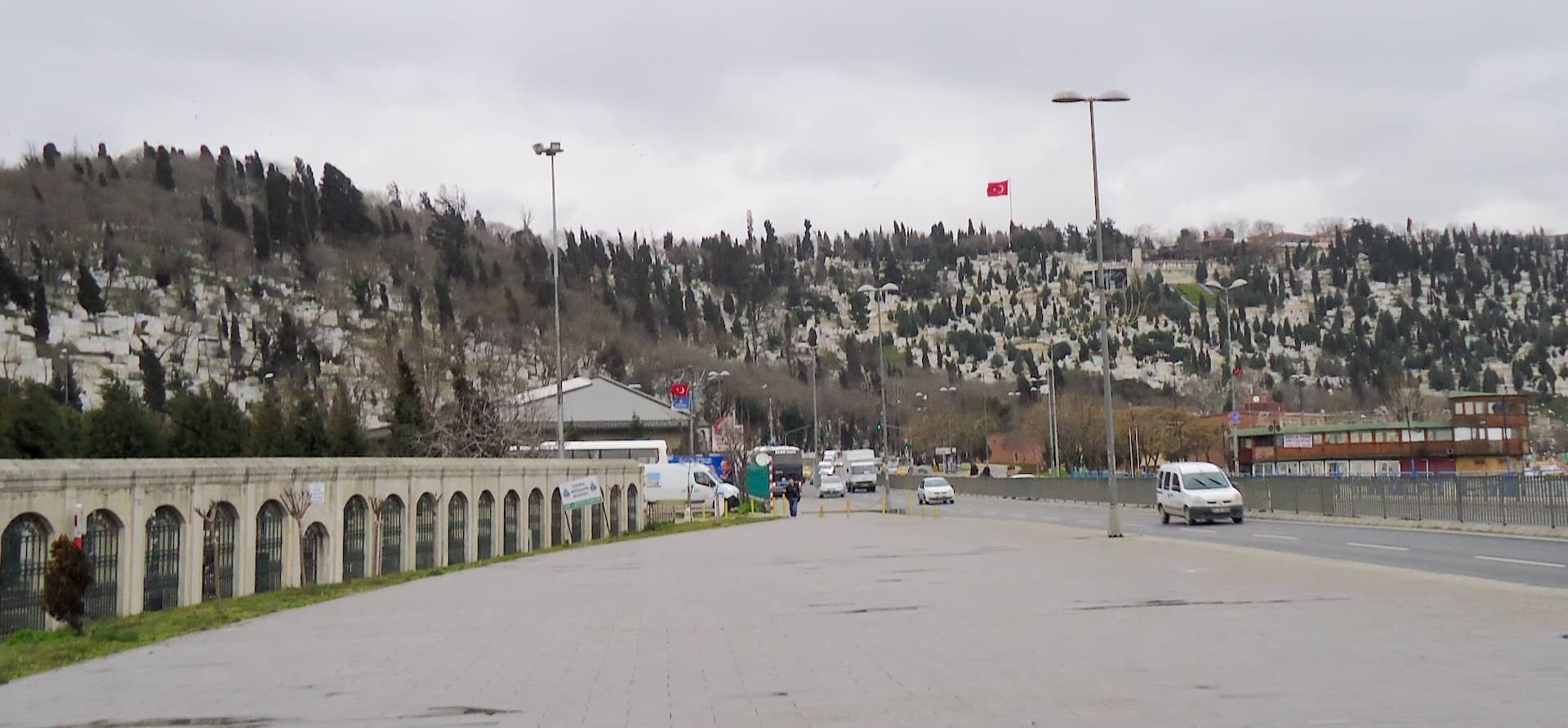 Pierre Loti Hill in Eyüp, Istanbul, Turkey