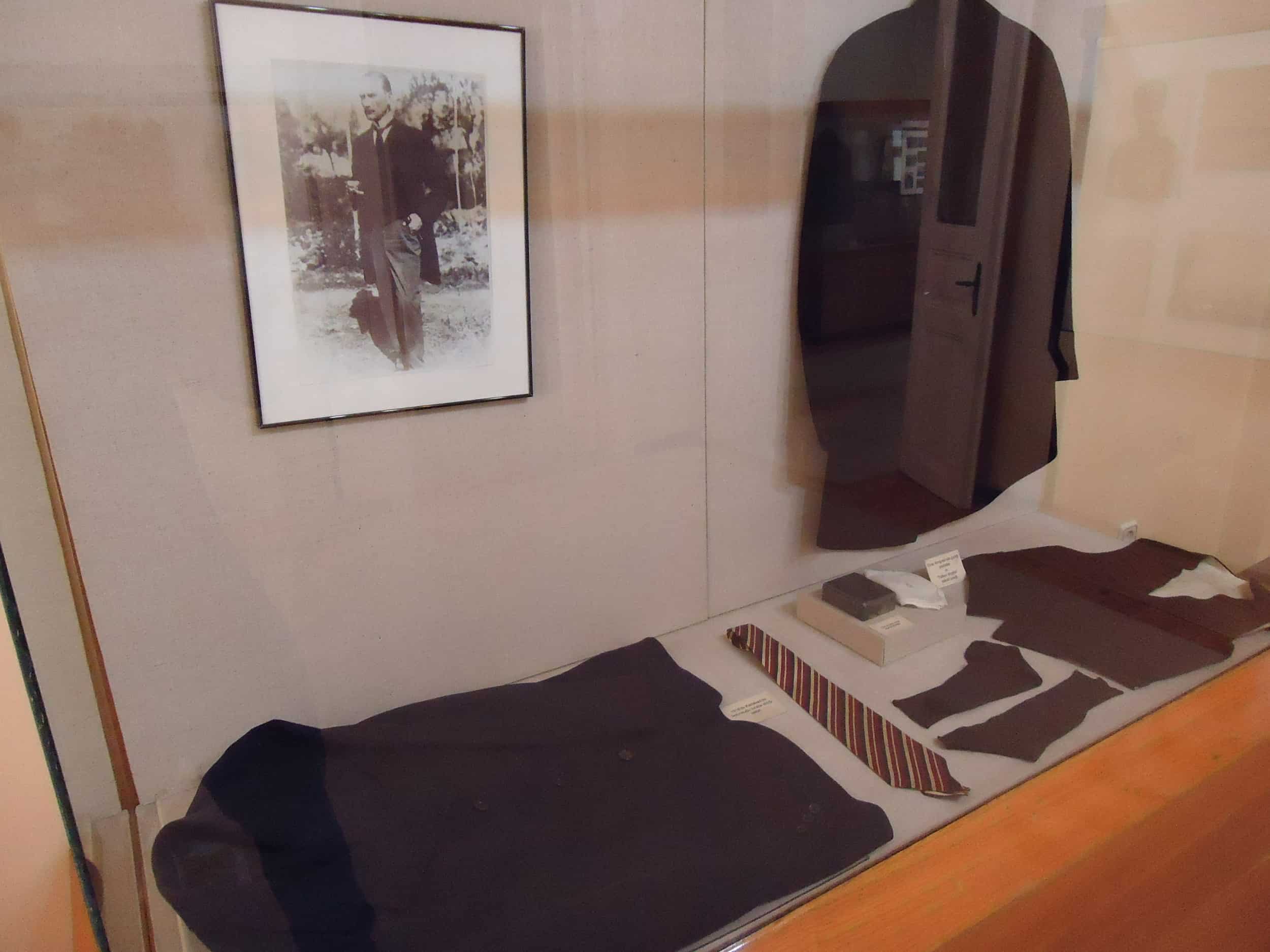 Clothing worn by Atatürk at the Atatürk Museum
