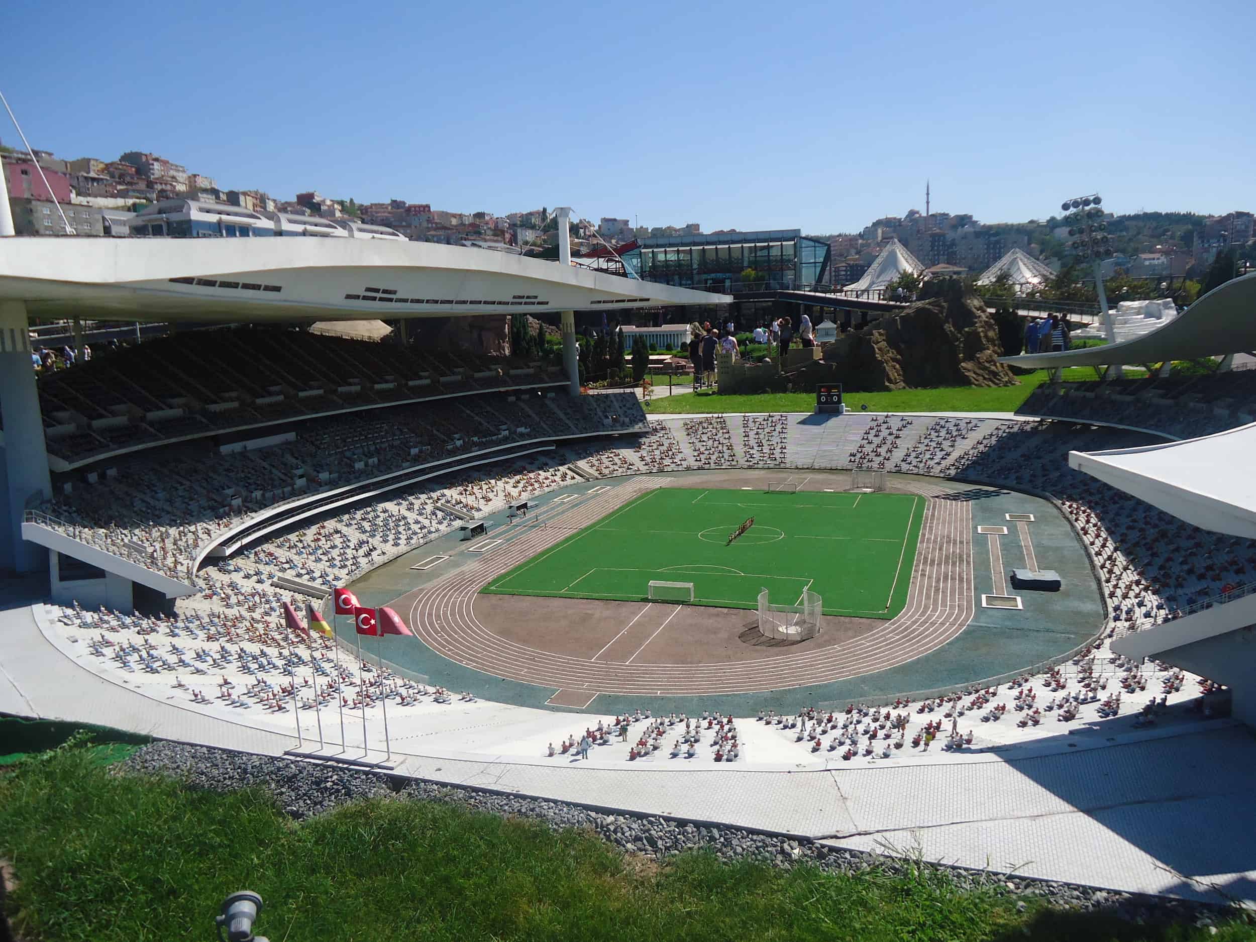 Model of Atatürk Olympic Stadium, İkitelli, 21st century