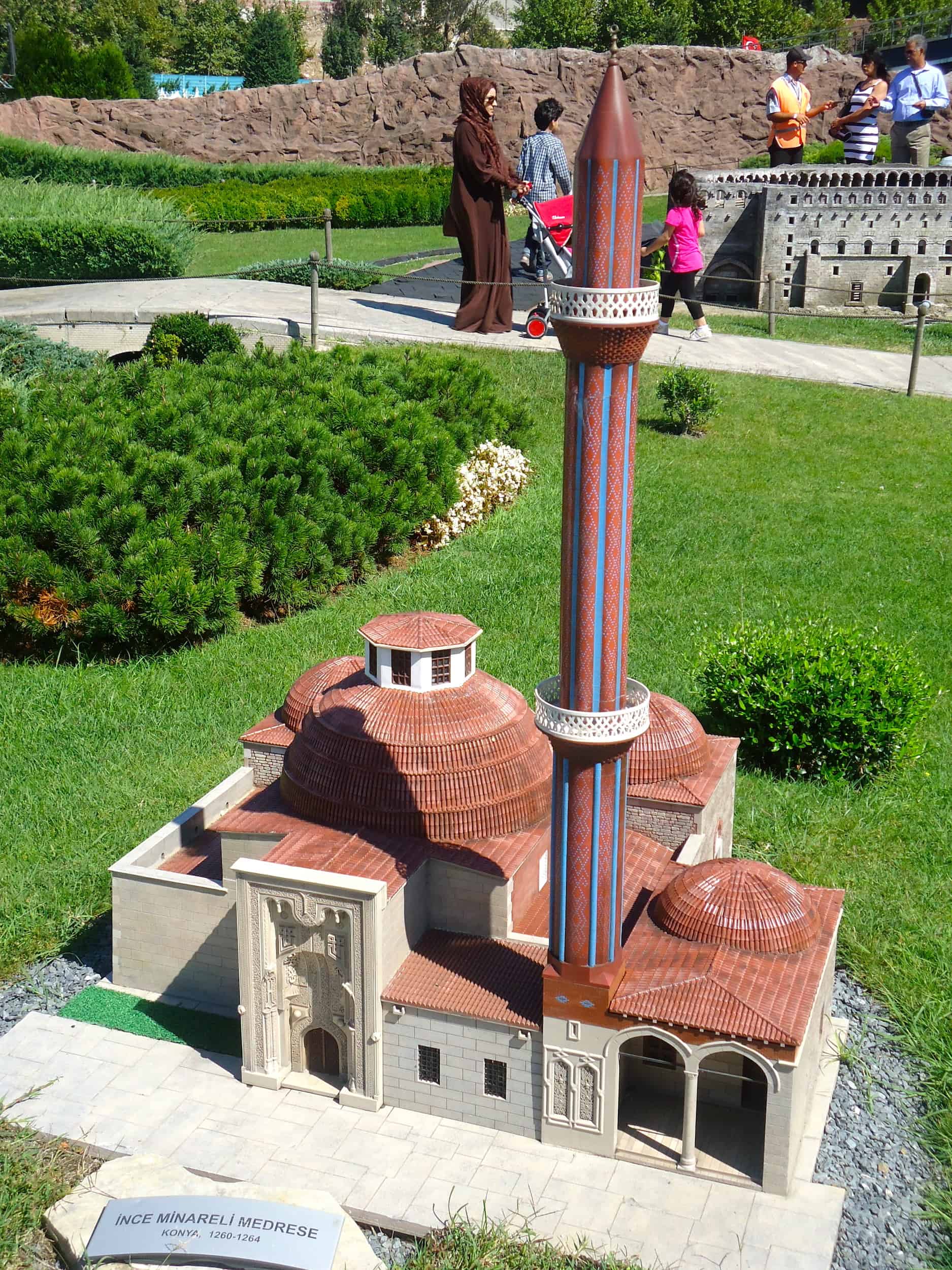 Model of the Ince Minareli Madrasa, Konya, 13th century