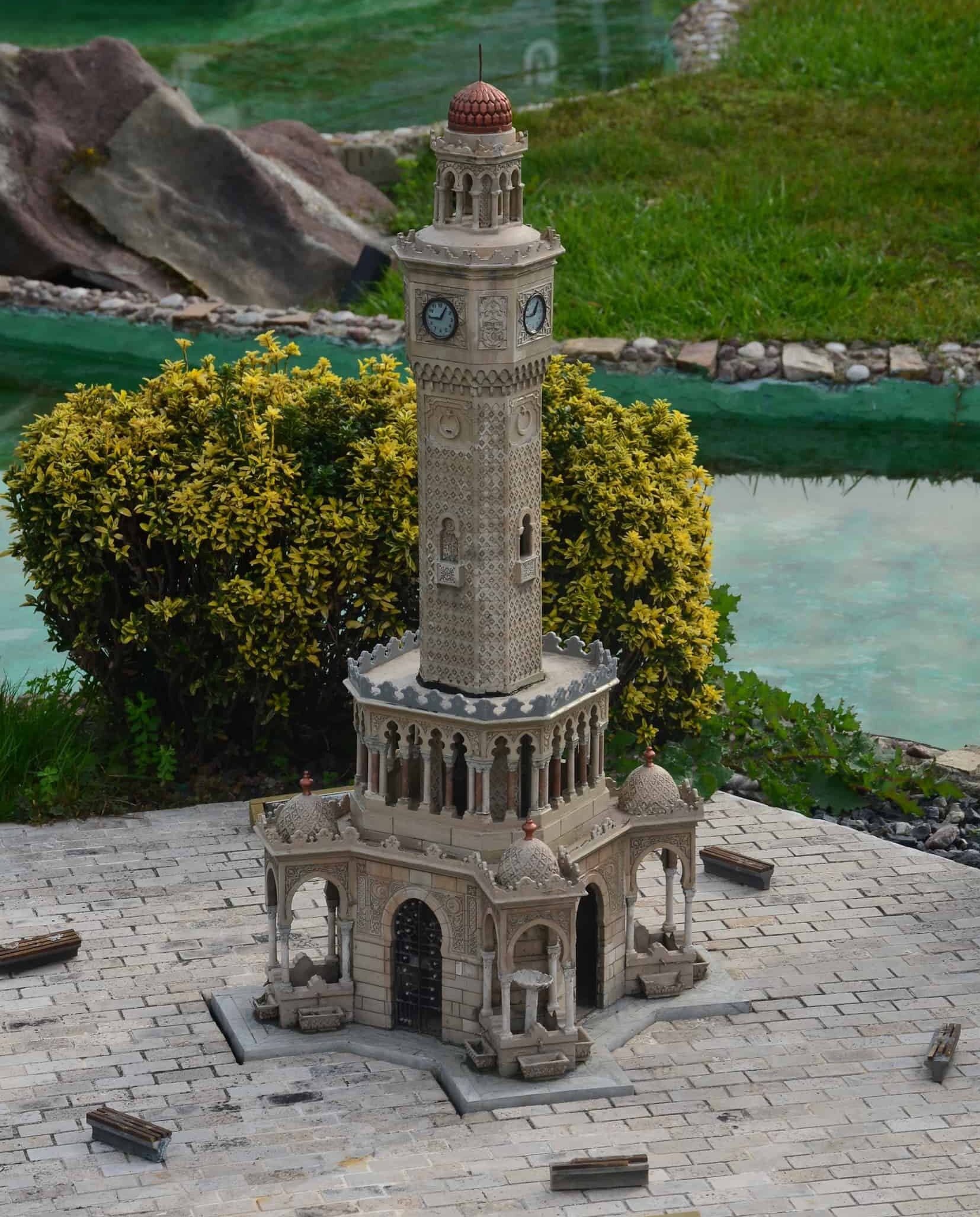 Model of the Izmir Clock Tower, 20th century