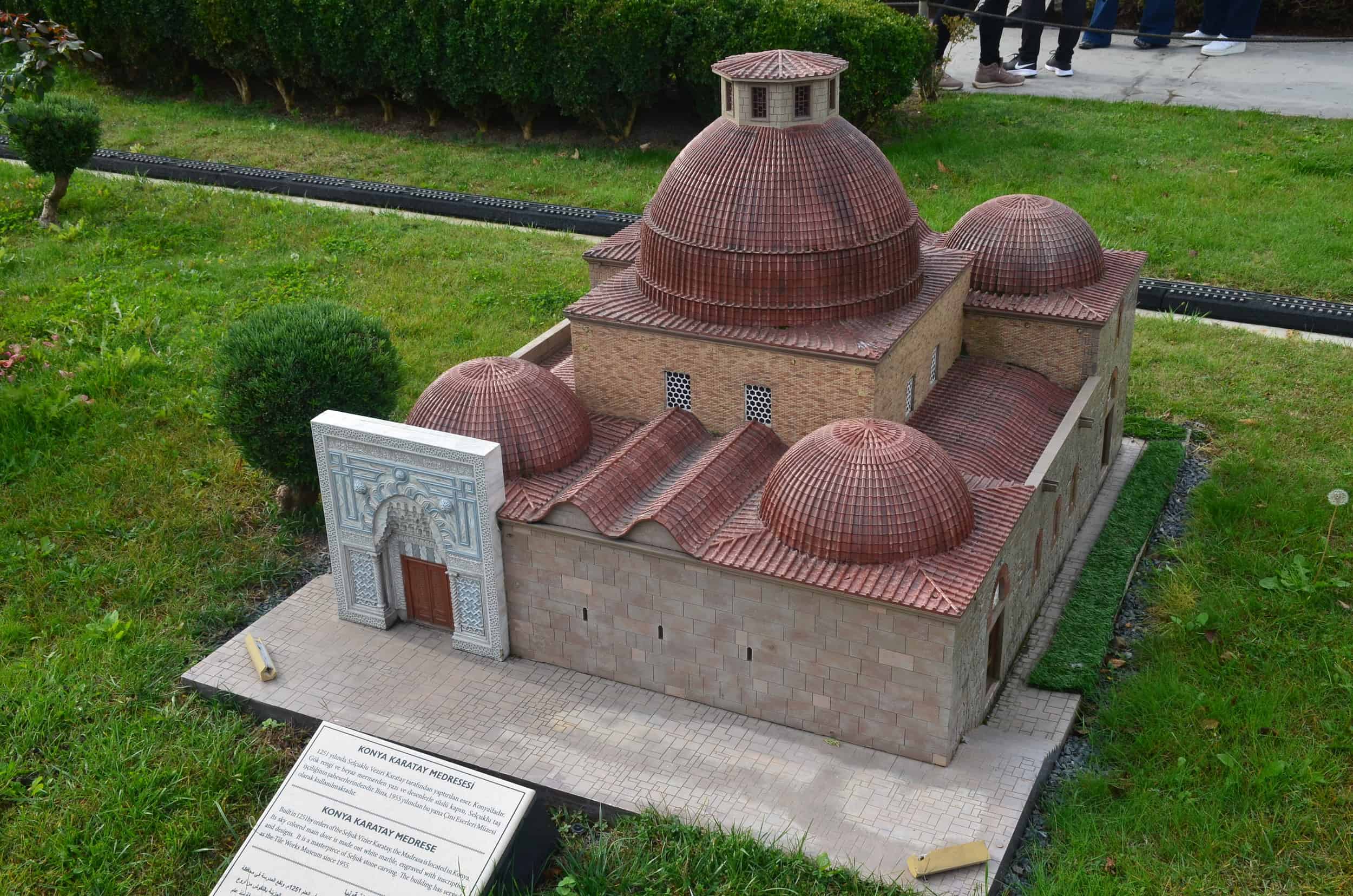 Model of the Karatay Madrasa, Konya, 13th century
