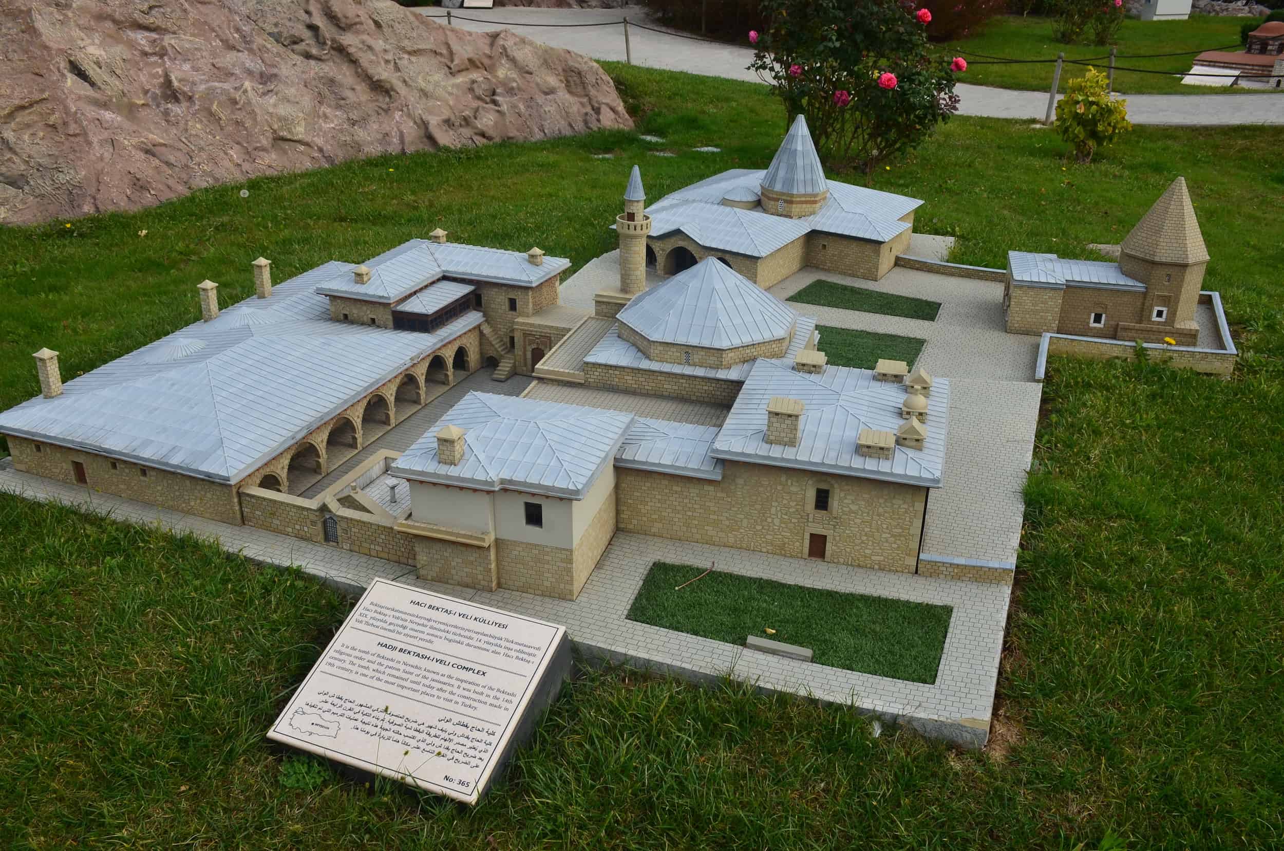 Model of the Hacı Bektaş-ı Veli Complex, Hacıbektaş, 14th century